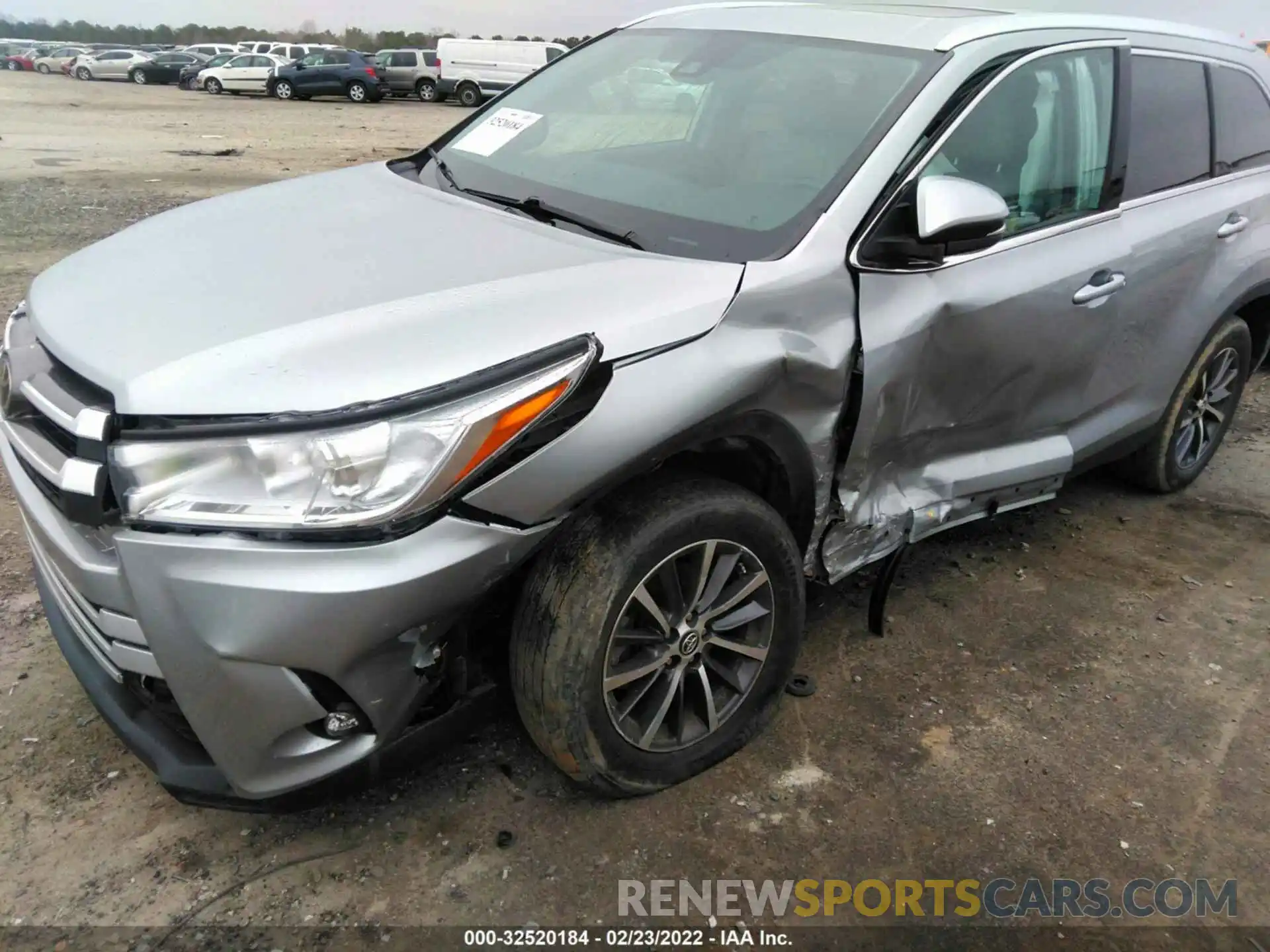 6 Photograph of a damaged car 5TDKZRFH5KS567045 TOYOTA HIGHLANDER 2019