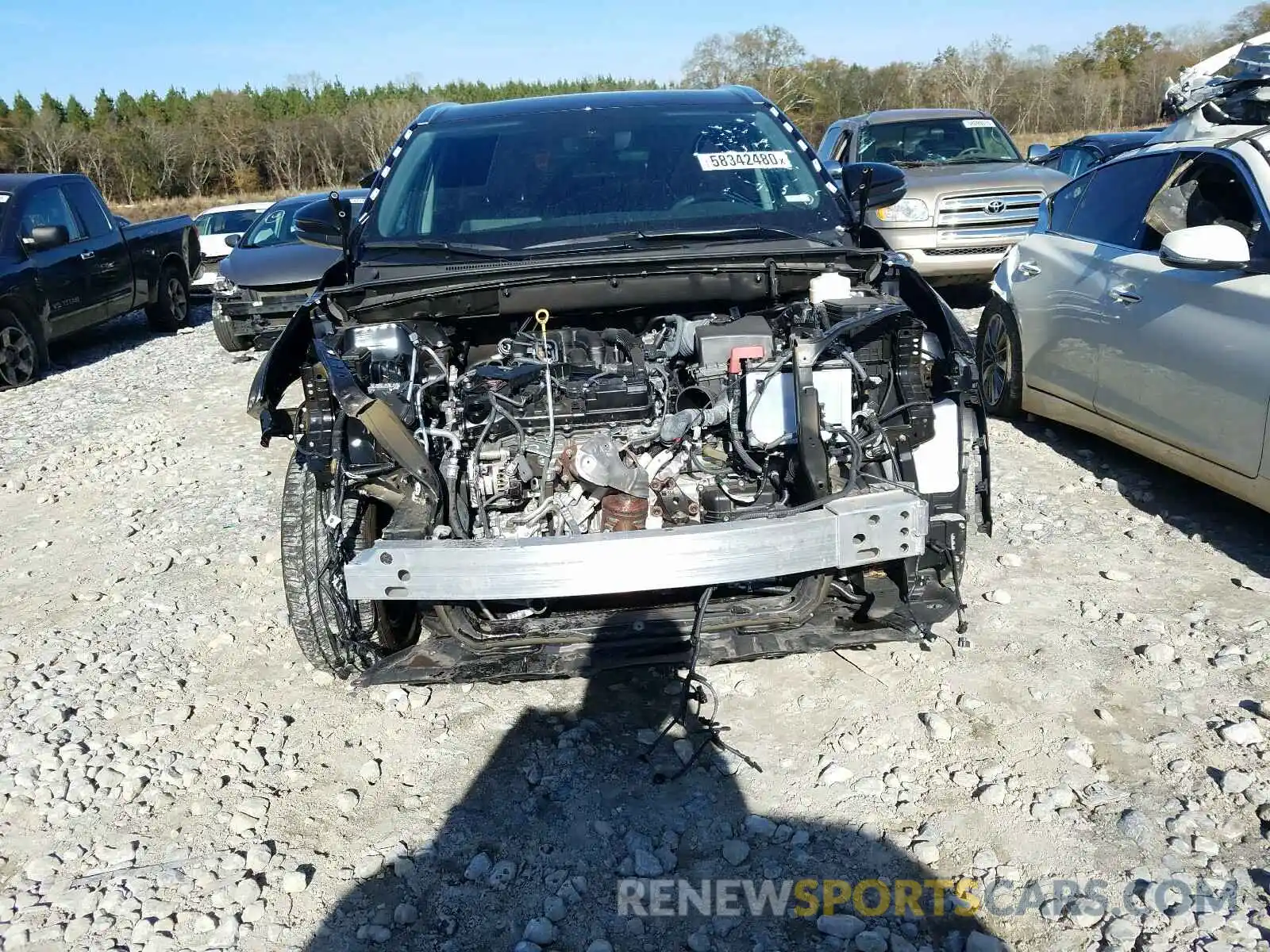 9 Photograph of a damaged car 5TDKZRFH6KS337952 TOYOTA HIGHLANDER 2019