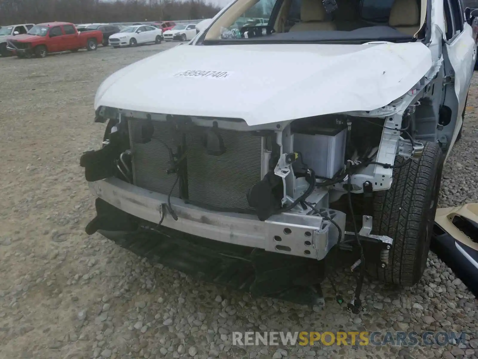 9 Photograph of a damaged car 5TDKZRFH6KS343010 TOYOTA HIGHLANDER 2019