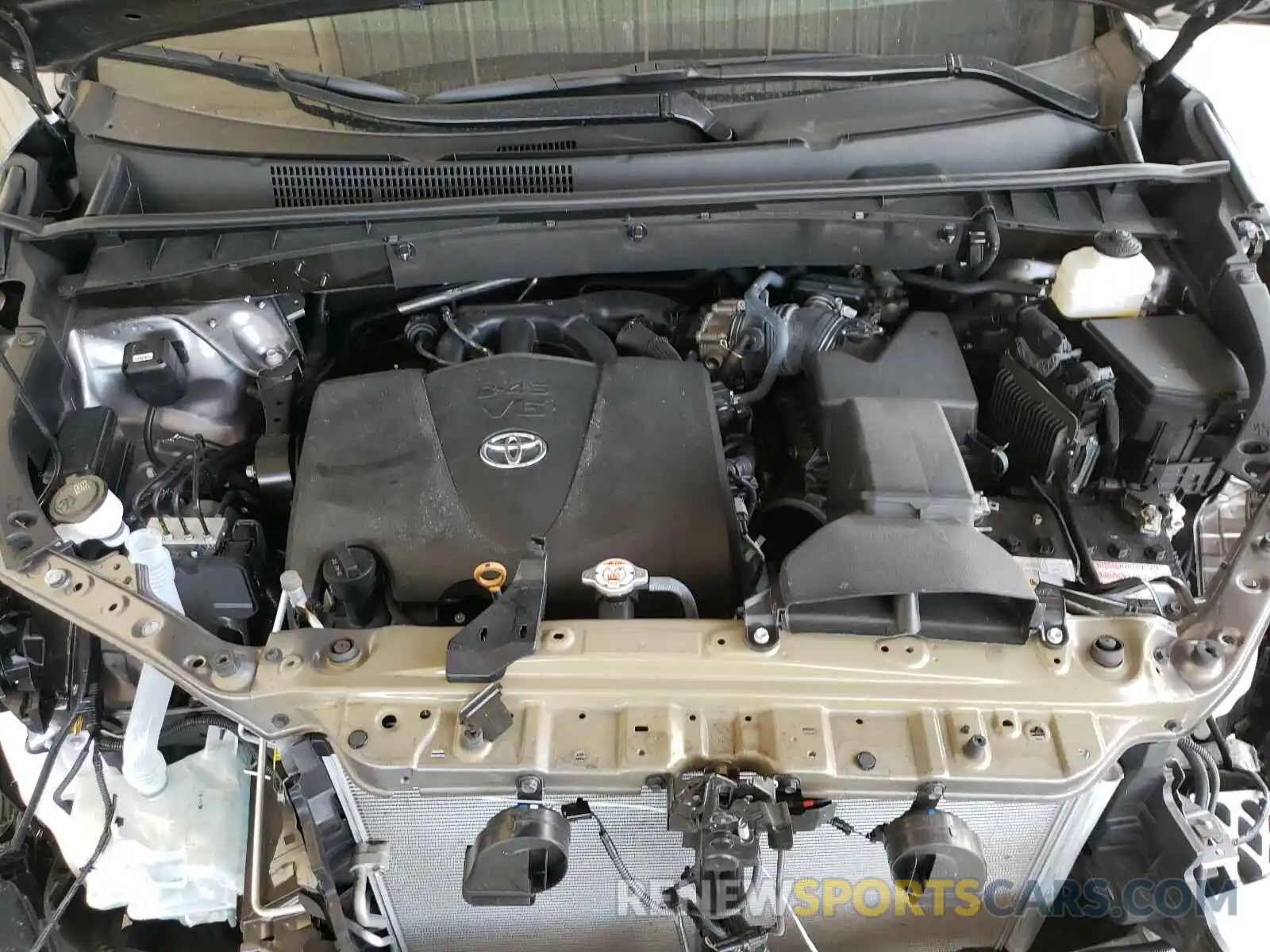 7 Фотография поврежденного автомобиля 5TDKZRFH6KS571752 TOYOTA HIGHLANDER 2019