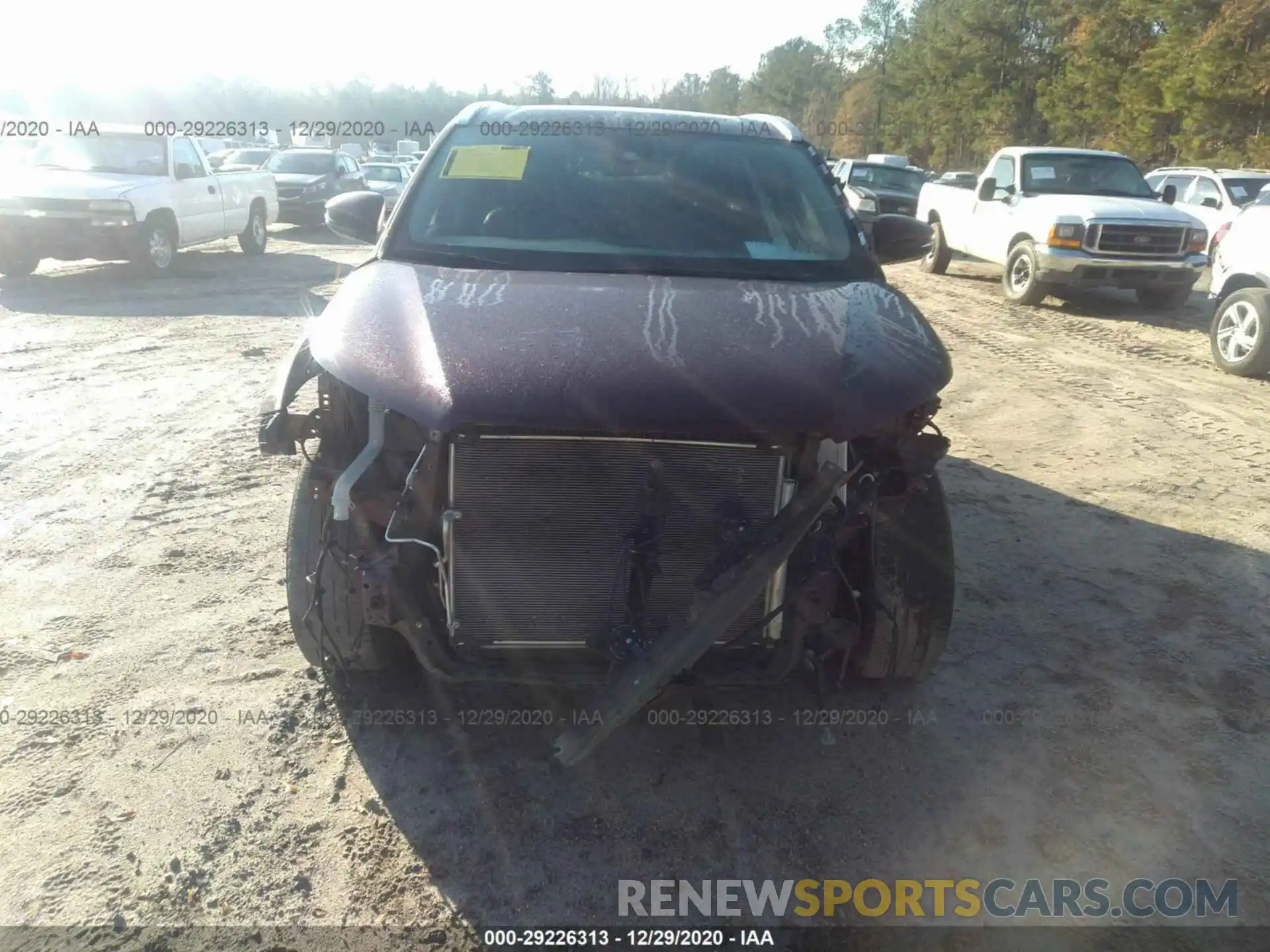 6 Photograph of a damaged car 5TDKZRFH7KS315054 TOYOTA HIGHLANDER 2019