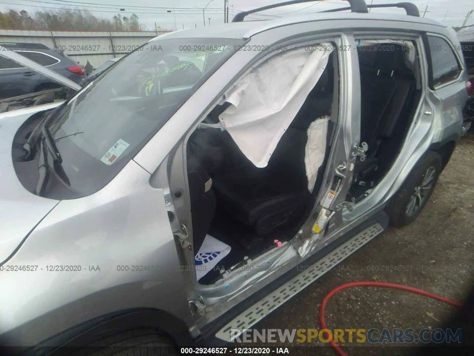 6 Photograph of a damaged car 5TDKZRFH8KS575110 TOYOTA HIGHLANDER 2019