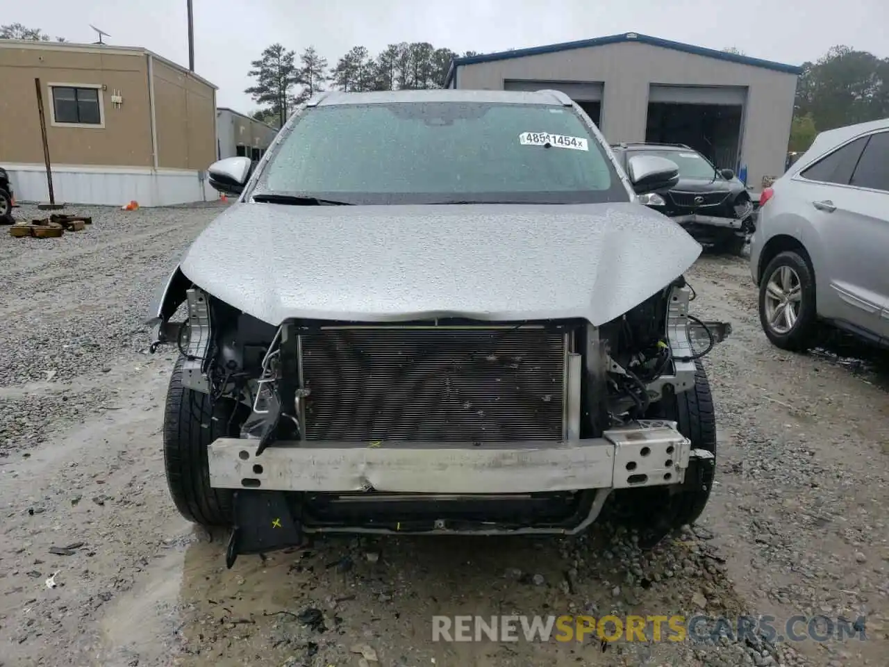 5 Photograph of a damaged car 5TDKZRFH9KS336567 TOYOTA HIGHLANDER 2019