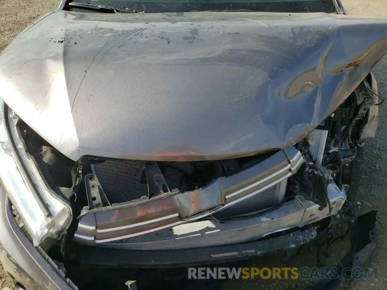 7 Photograph of a damaged car 5TDKZRFHXKS574881 TOYOTA HIGHLANDER 2019