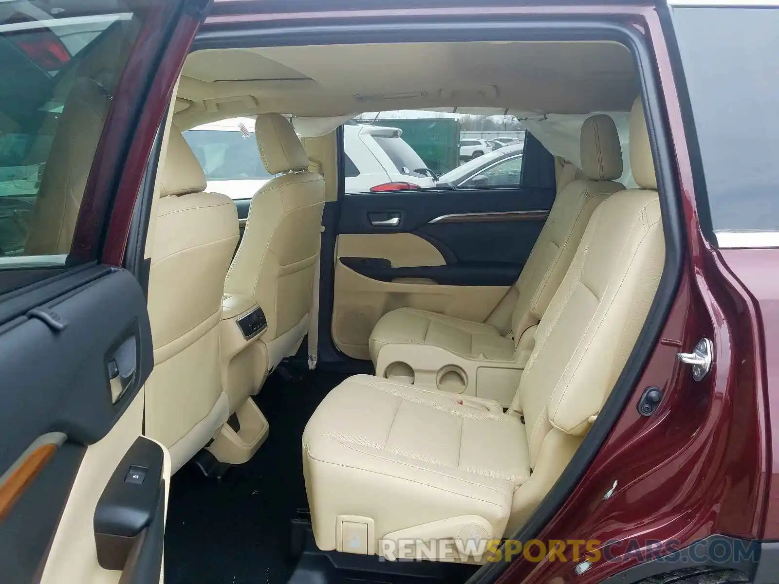 6 Фотография поврежденного автомобиля 5TDYZRFH0KS322258 TOYOTA HIGHLANDER 2019