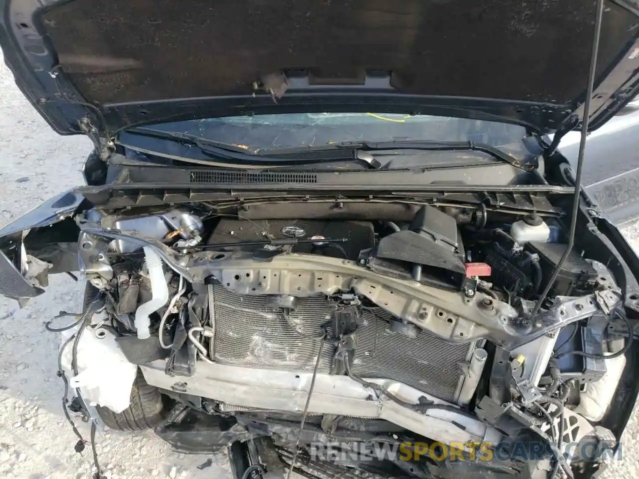 7 Photograph of a damaged car 5TDYZRFH0KS326343 TOYOTA HIGHLANDER 2019