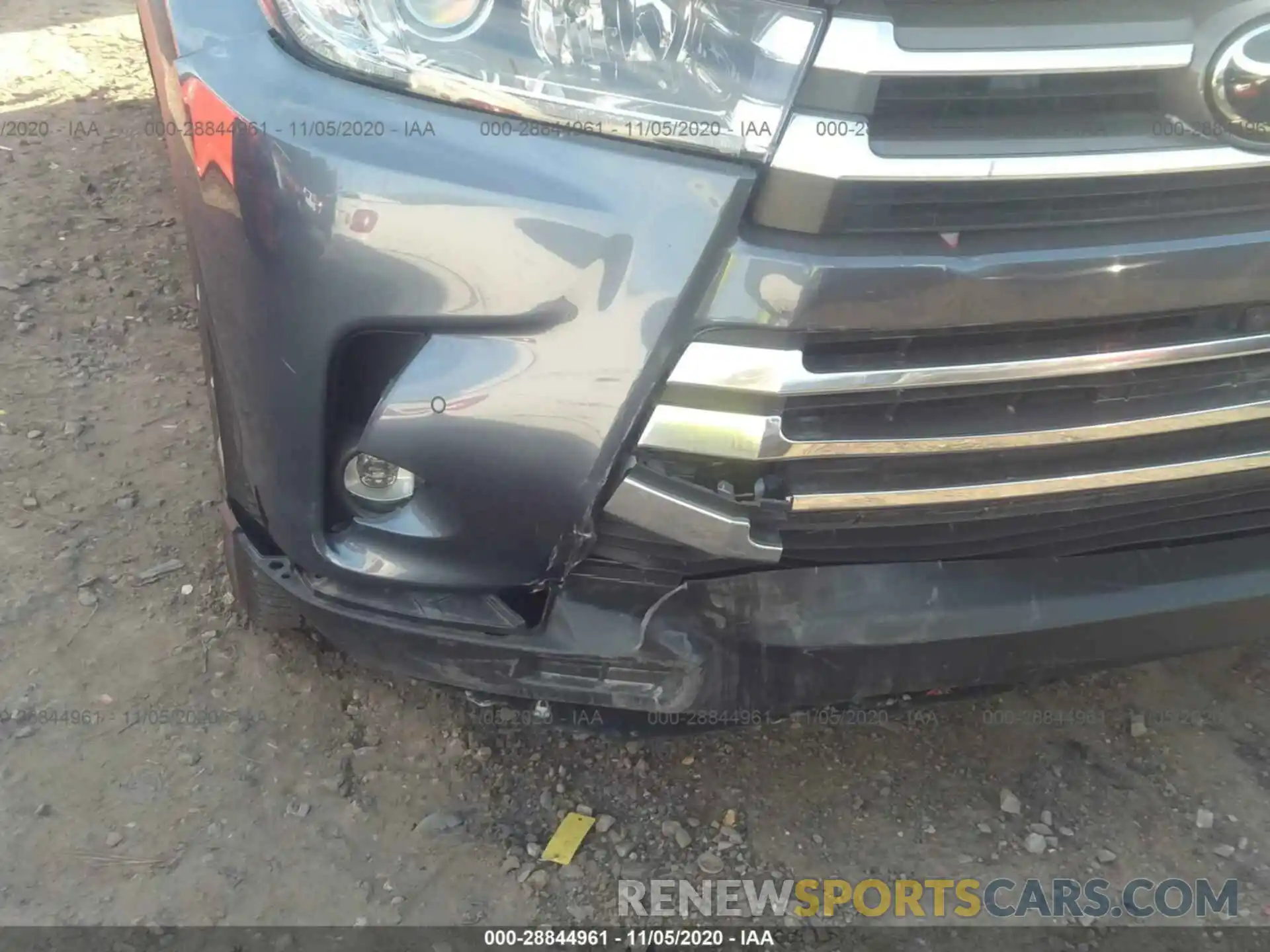 6 Photograph of a damaged car 5TDYZRFH1KS348691 TOYOTA HIGHLANDER 2019