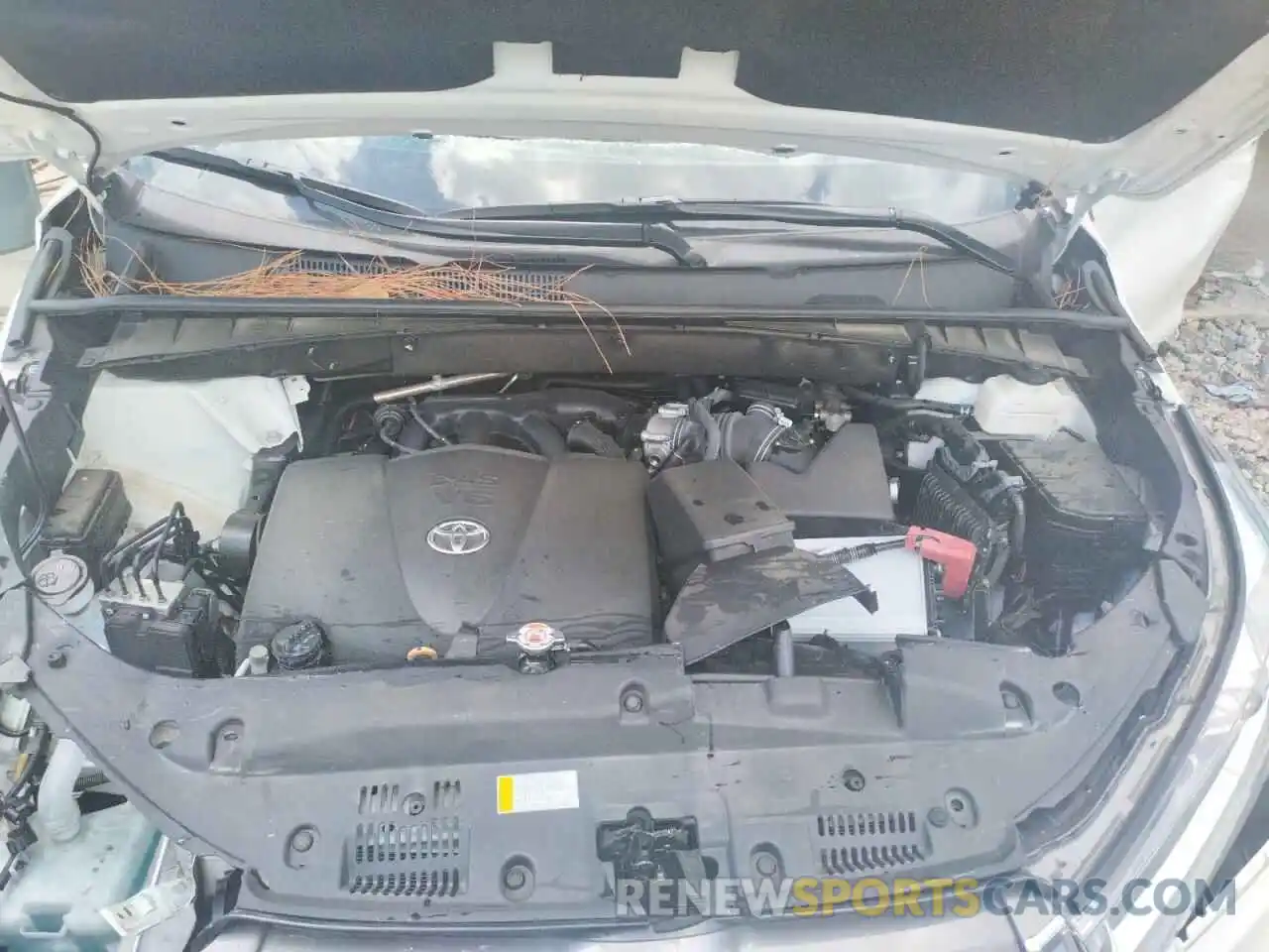 7 Photograph of a damaged car 5TDYZRFH1KS349212 TOYOTA HIGHLANDER 2019