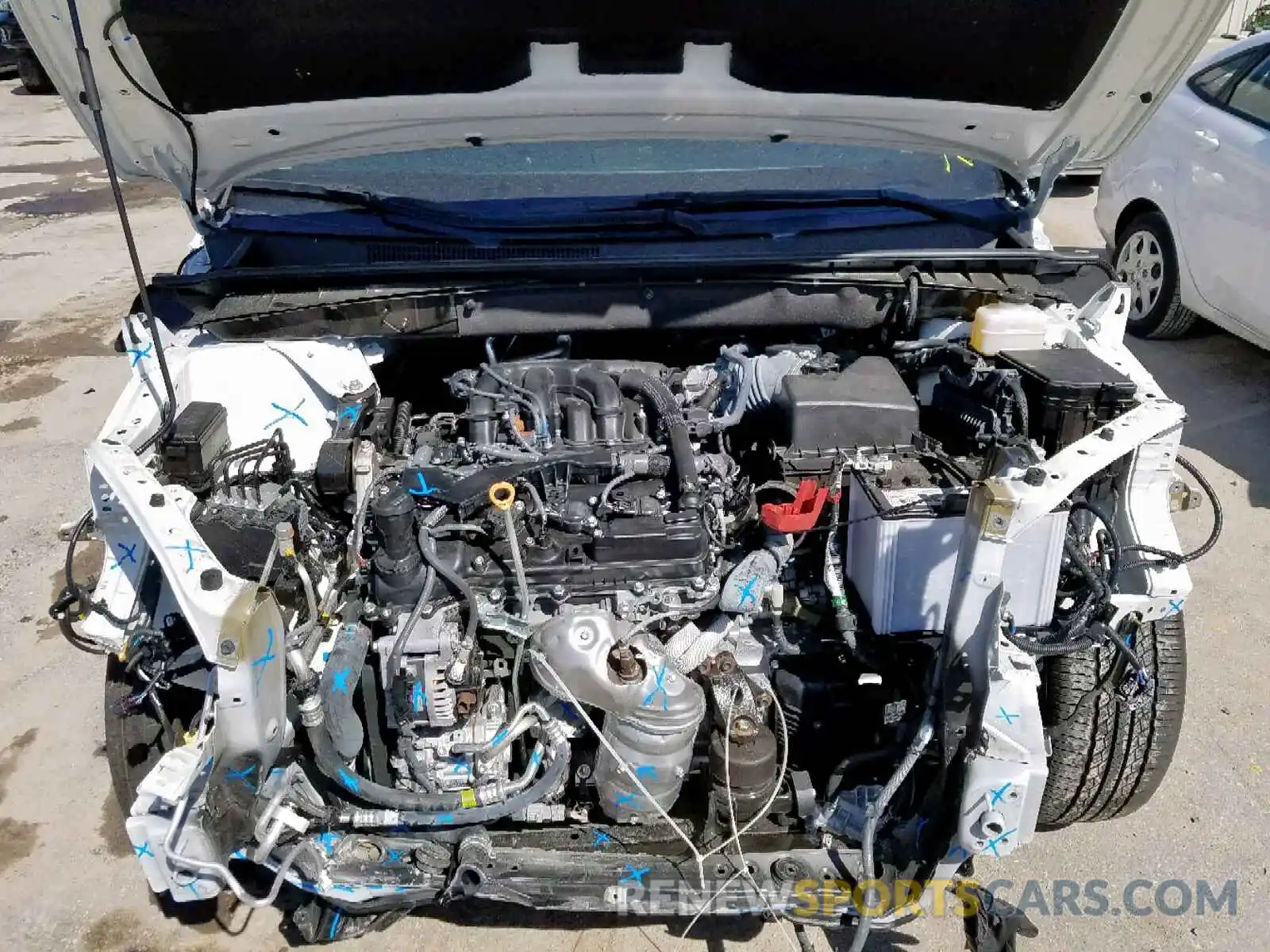 7 Photograph of a damaged car 5TDYZRFH2KS306286 TOYOTA HIGHLANDER 2019