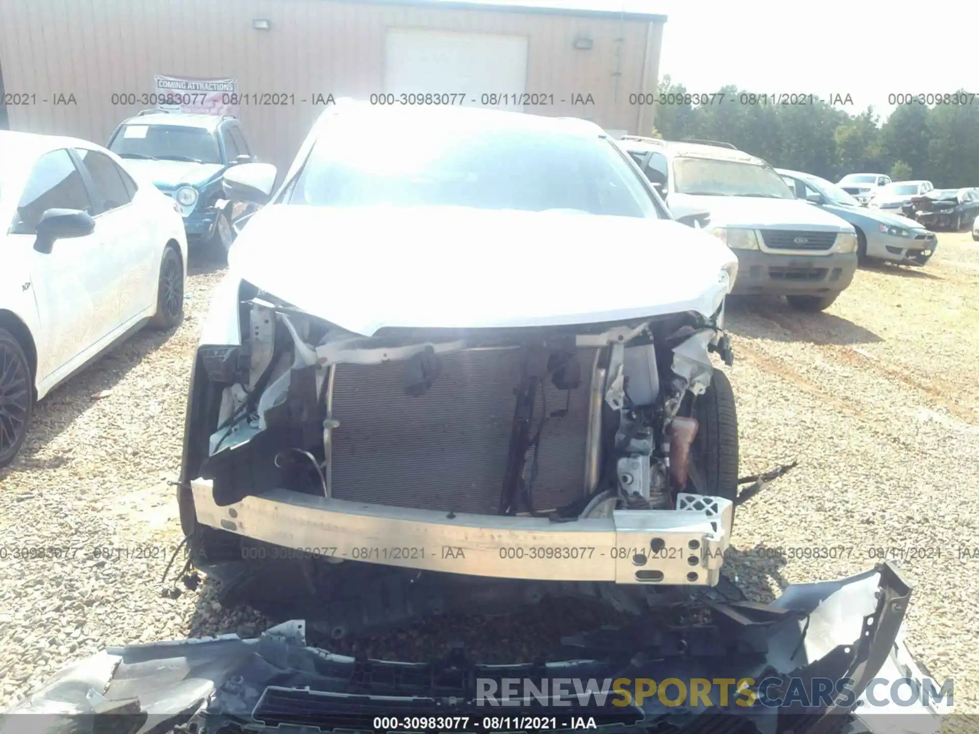 6 Photograph of a damaged car 5TDYZRFH2KS367525 TOYOTA HIGHLANDER 2019