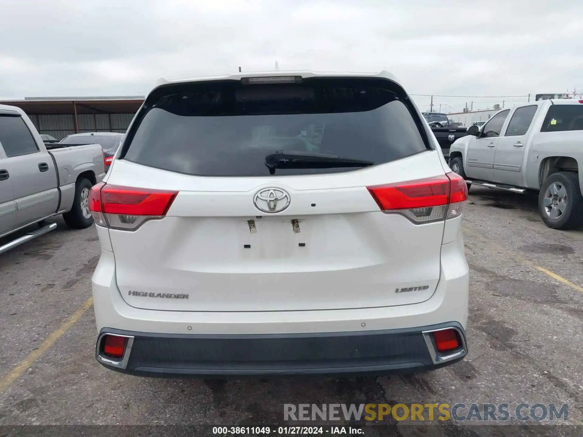 16 Фотография поврежденного автомобиля 5TDYZRFH5KS325687 TOYOTA HIGHLANDER 2019