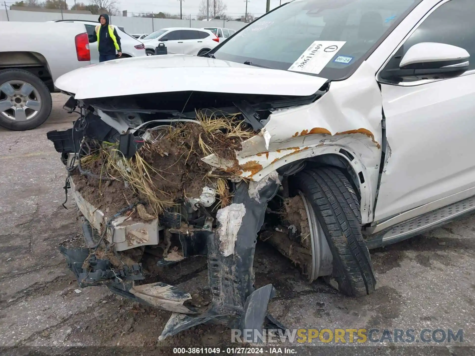 6 Фотография поврежденного автомобиля 5TDYZRFH5KS325687 TOYOTA HIGHLANDER 2019