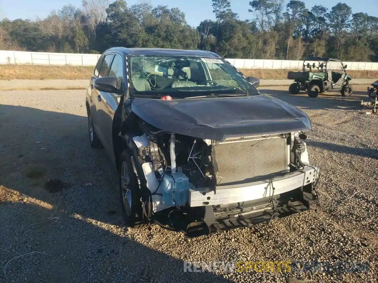 9 Photograph of a damaged car 5TDYZRFH6KS342434 TOYOTA HIGHLANDER 2019