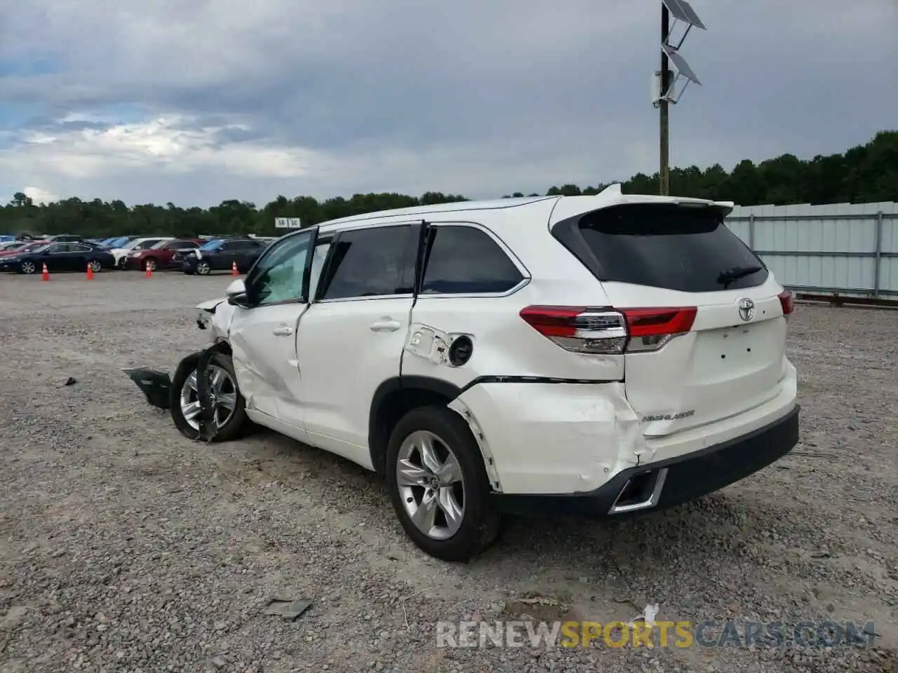 3 Фотография поврежденного автомобиля 5TDYZRFH7KS321978 TOYOTA HIGHLANDER 2019