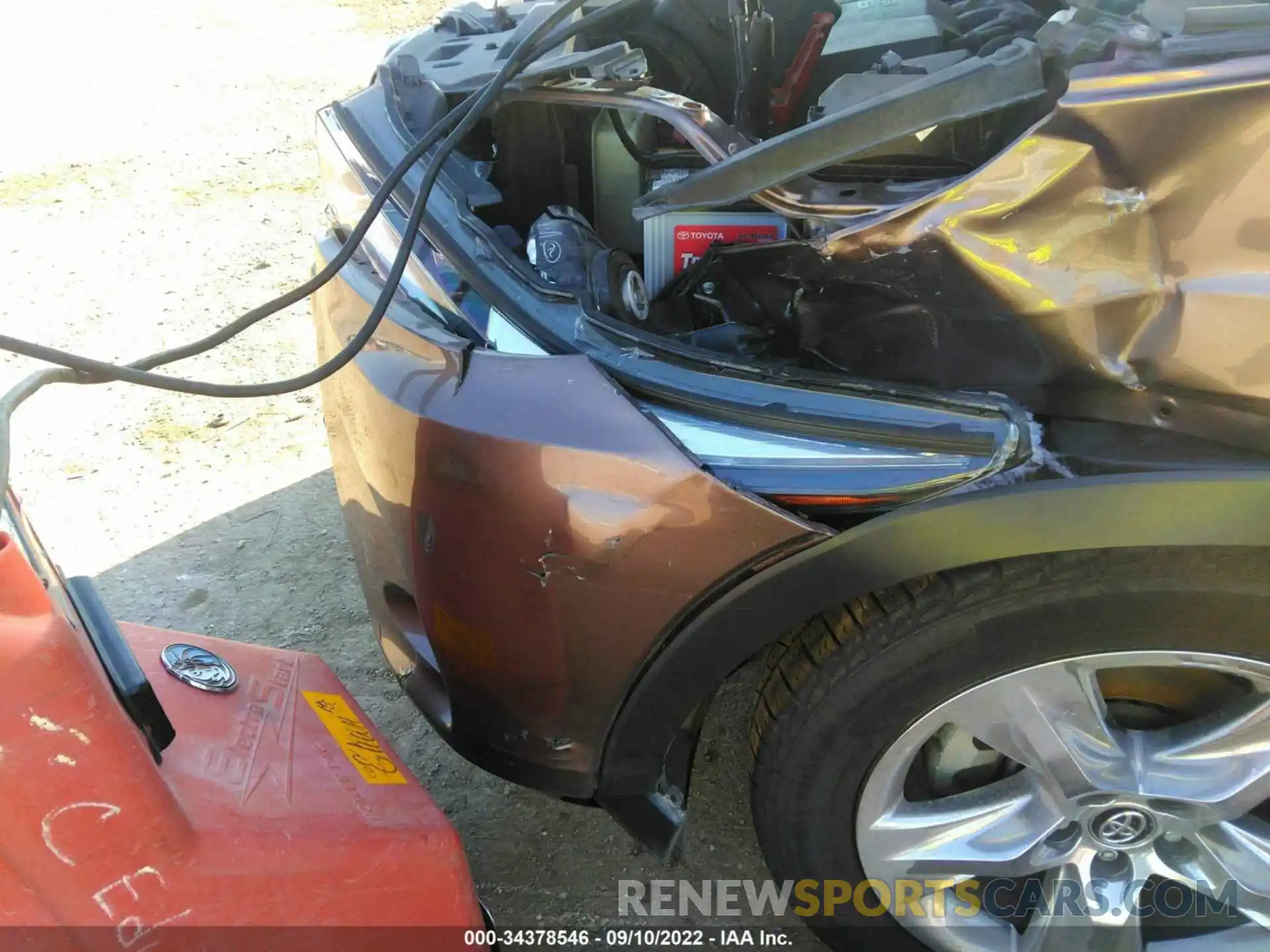 6 Photograph of a damaged car 5TDYZRFH7KS342748 TOYOTA HIGHLANDER 2019