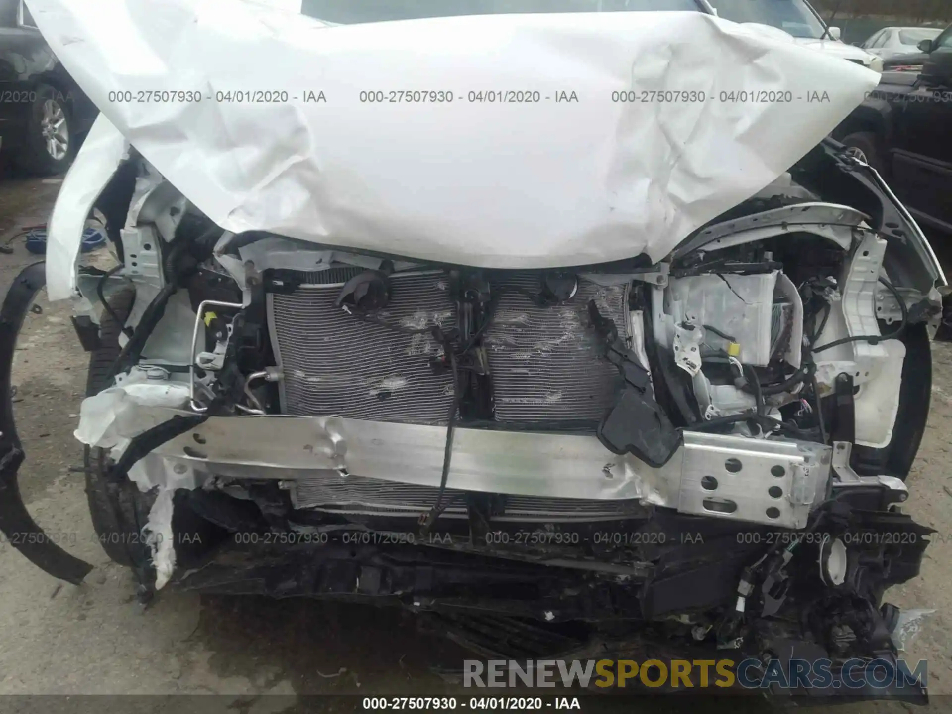 6 Photograph of a damaged car 5TDYZRFH8KS303151 TOYOTA HIGHLANDER 2019