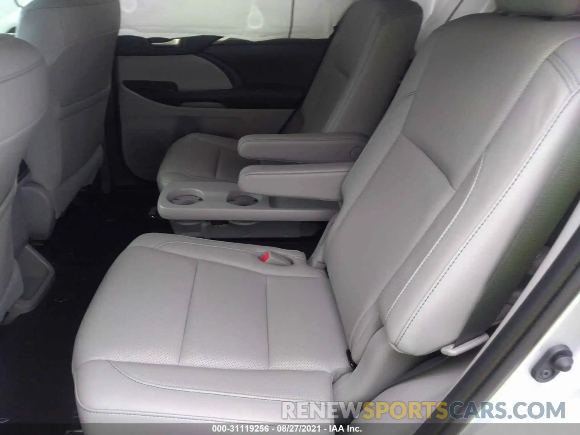 8 Фотография поврежденного автомобиля 5TDYZRFH8KS349174 TOYOTA HIGHLANDER 2019