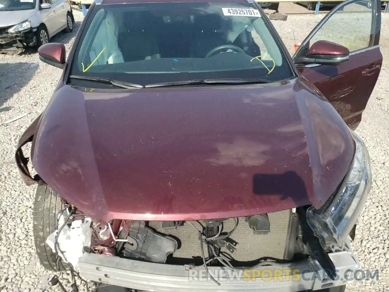 7 Фотография поврежденного автомобиля 5TDYZRFHXKS318833 TOYOTA HIGHLANDER 2019