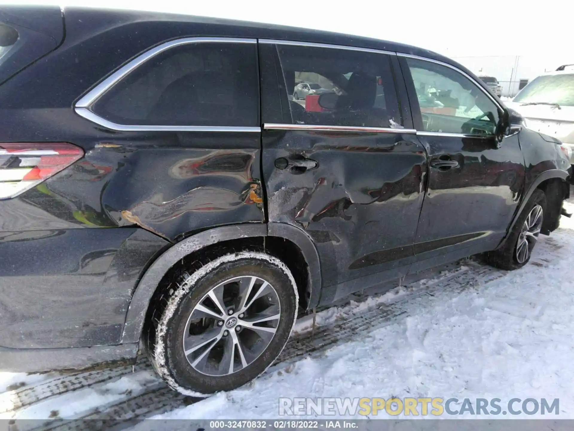 6 Фотография поврежденного автомобиля 5TDZARFH0KS044716 TOYOTA HIGHLANDER 2019