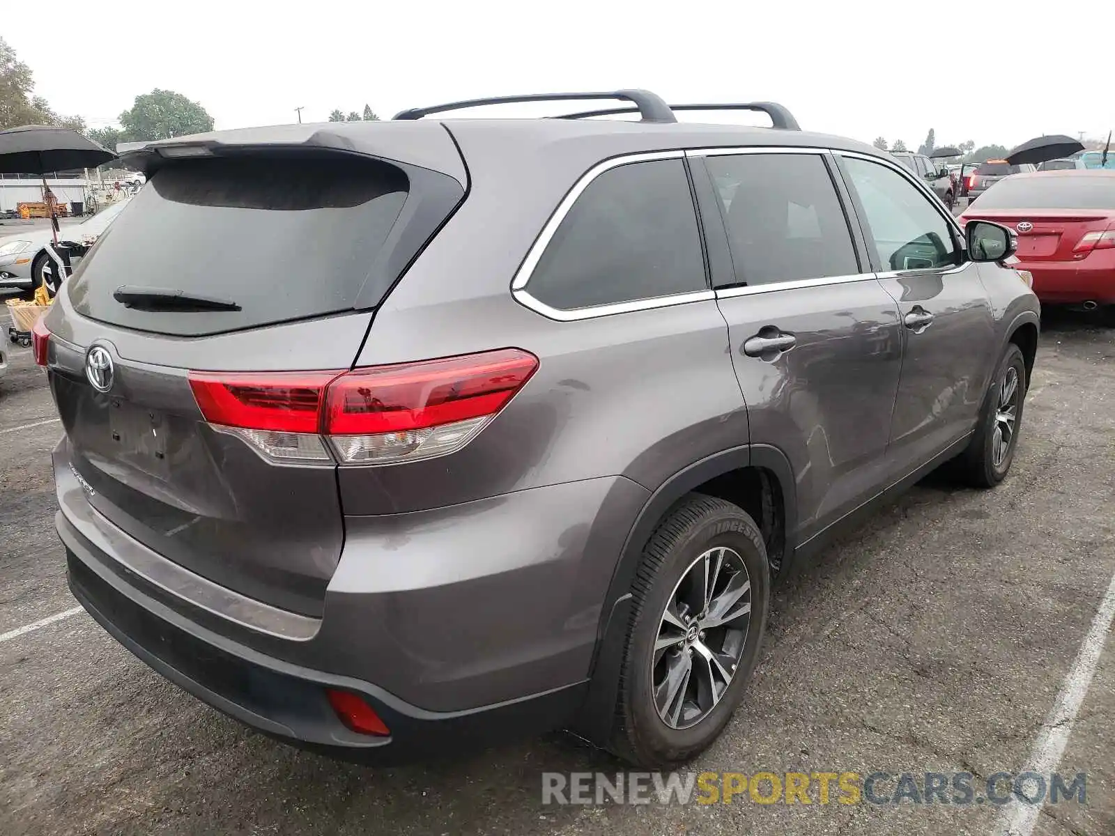 4 Фотография поврежденного автомобиля 5TDZARFH0KS046739 TOYOTA HIGHLANDER 2019