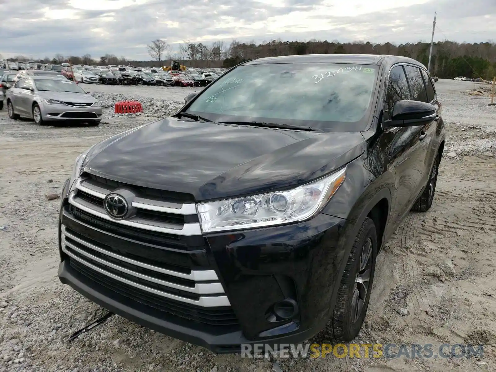 2 Фотография поврежденного автомобиля 5TDZARFH0KS048345 TOYOTA HIGHLANDER 2019