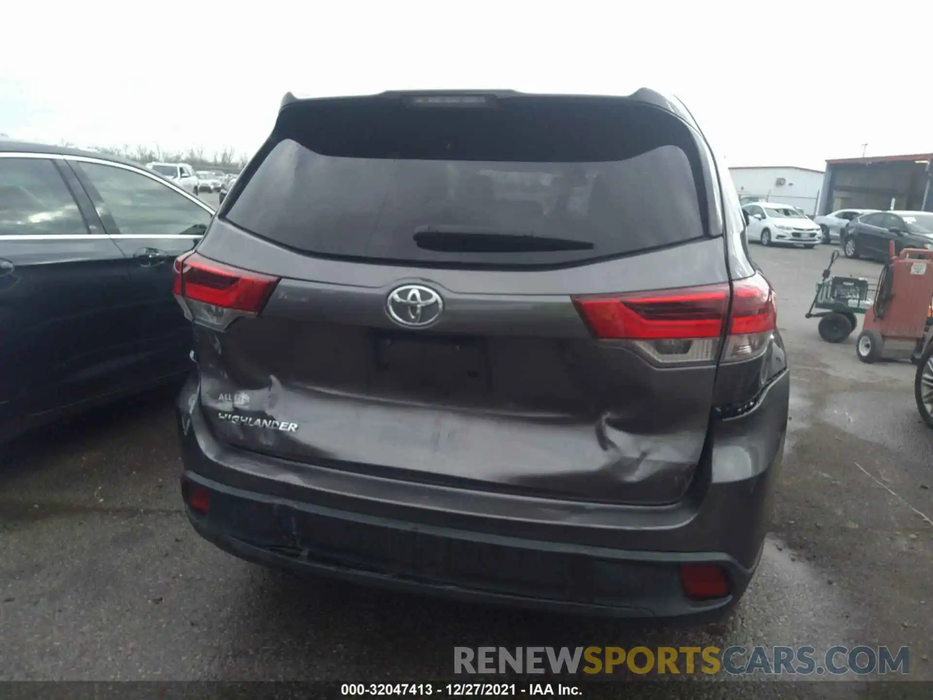 6 Фотография поврежденного автомобиля 5TDZARFH1KS043378 TOYOTA HIGHLANDER 2019