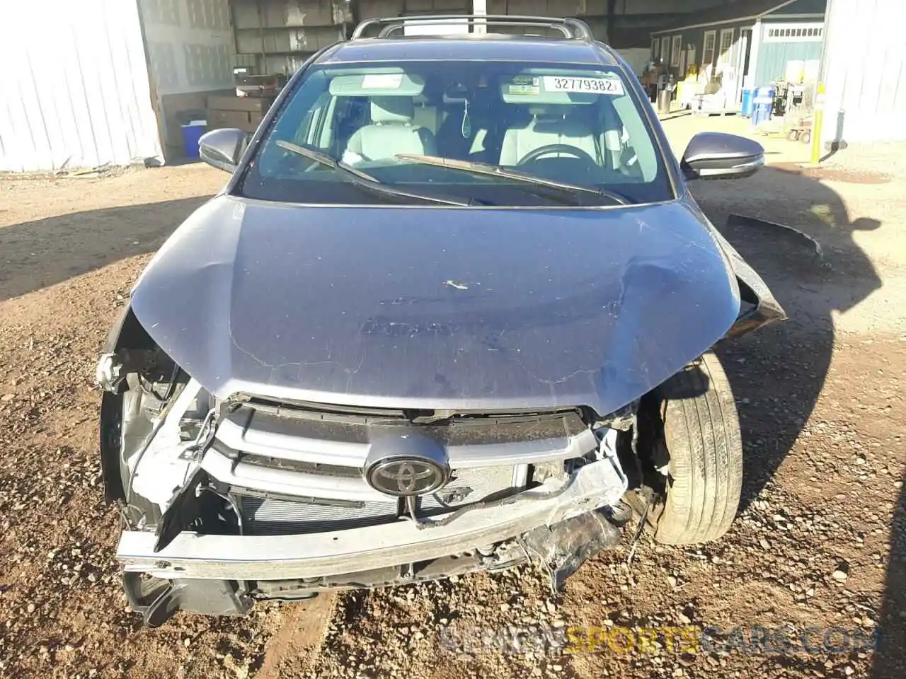 7 Photograph of a damaged car 5TDZARFH1KS056616 TOYOTA HIGHLANDER 2019