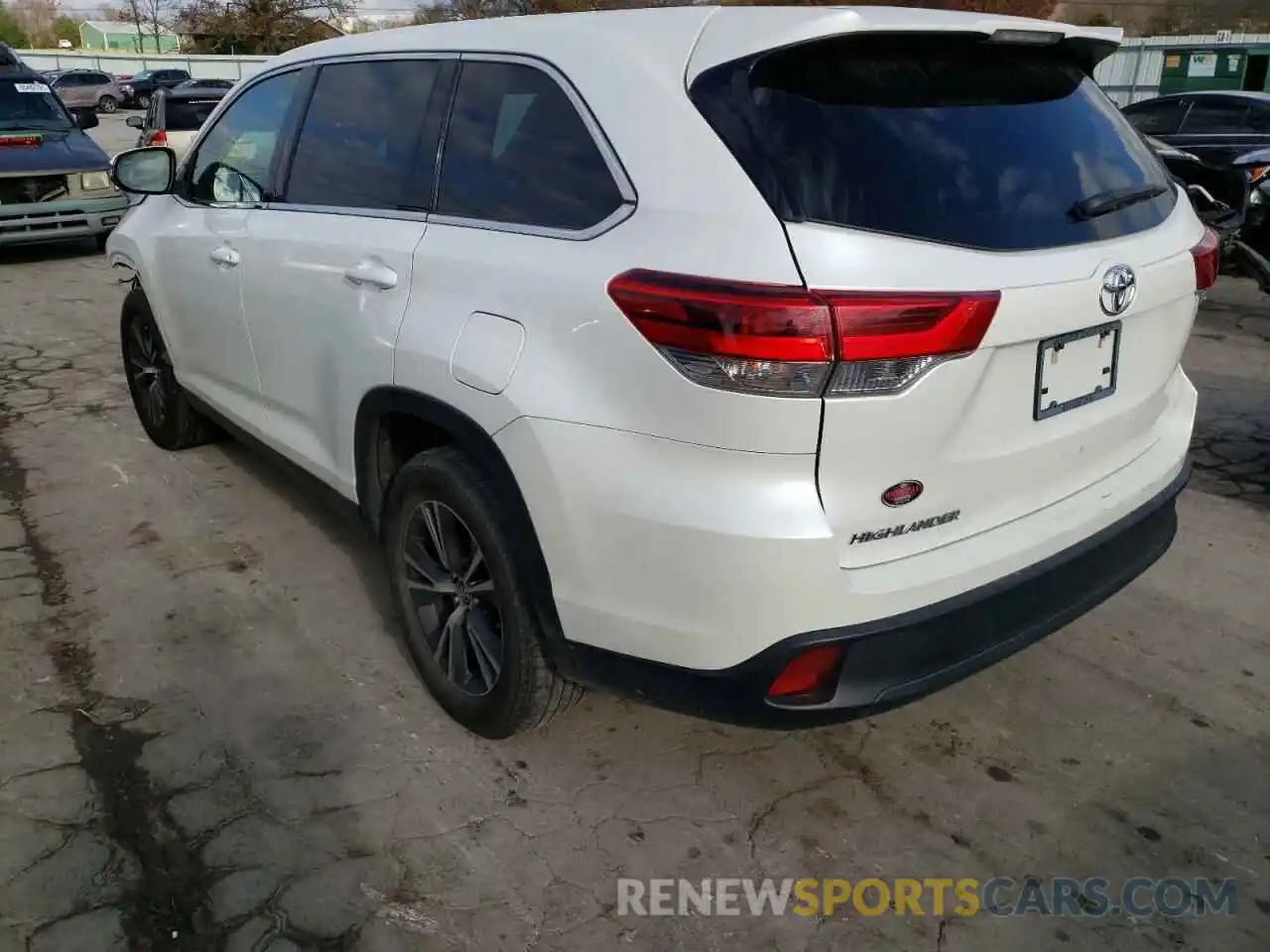 3 Фотография поврежденного автомобиля 5TDZARFH3KS050252 TOYOTA HIGHLANDER 2019