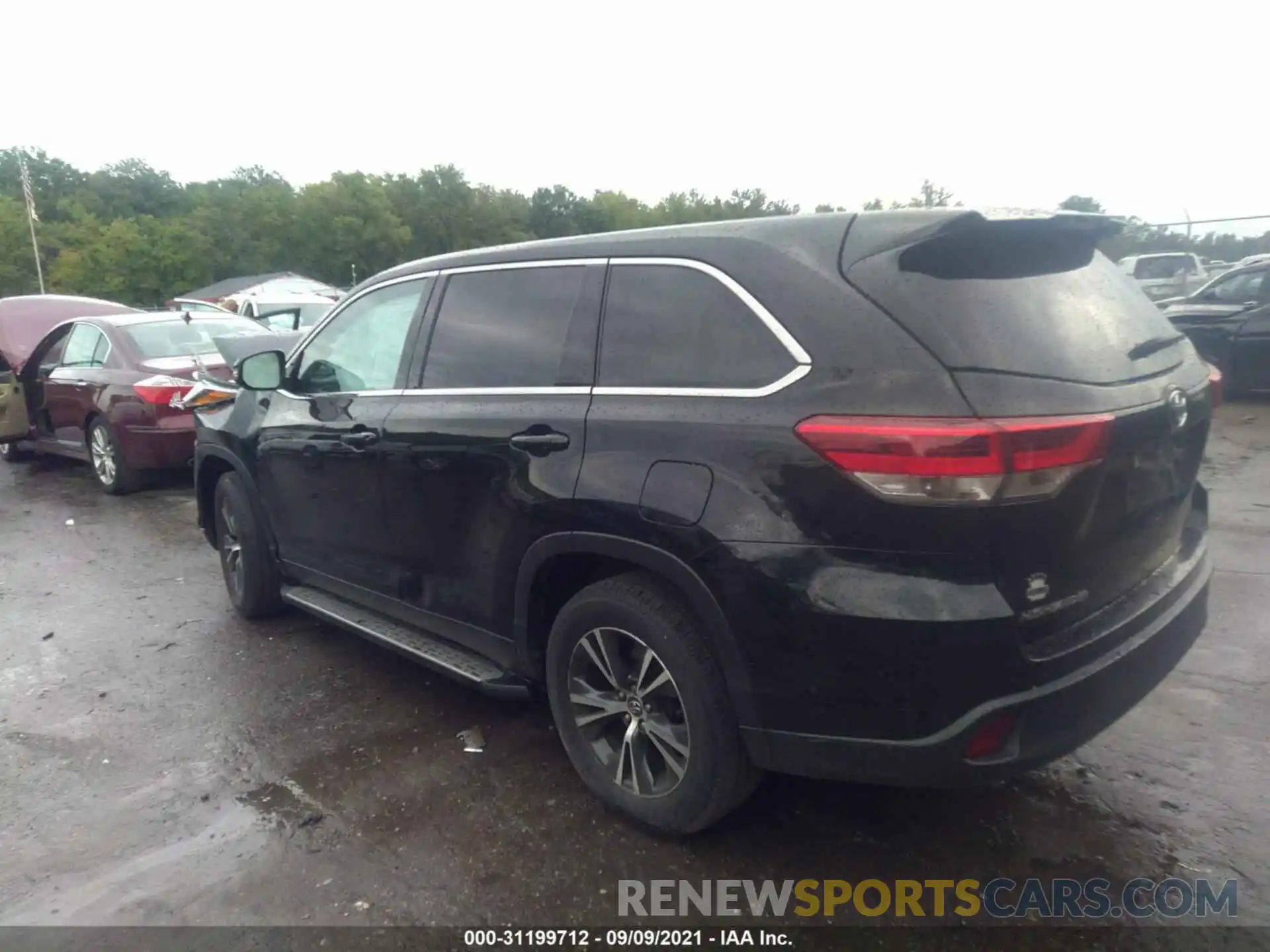 3 Фотография поврежденного автомобиля 5TDZARFH4KS049255 TOYOTA HIGHLANDER 2019