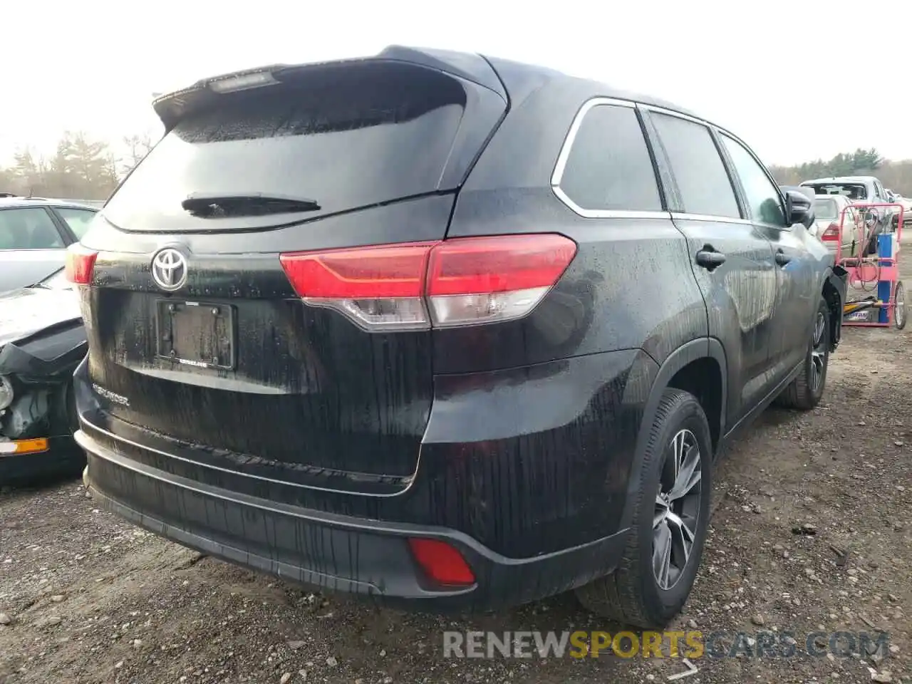 4 Фотография поврежденного автомобиля 5TDZARFH4KS059767 TOYOTA HIGHLANDER 2019