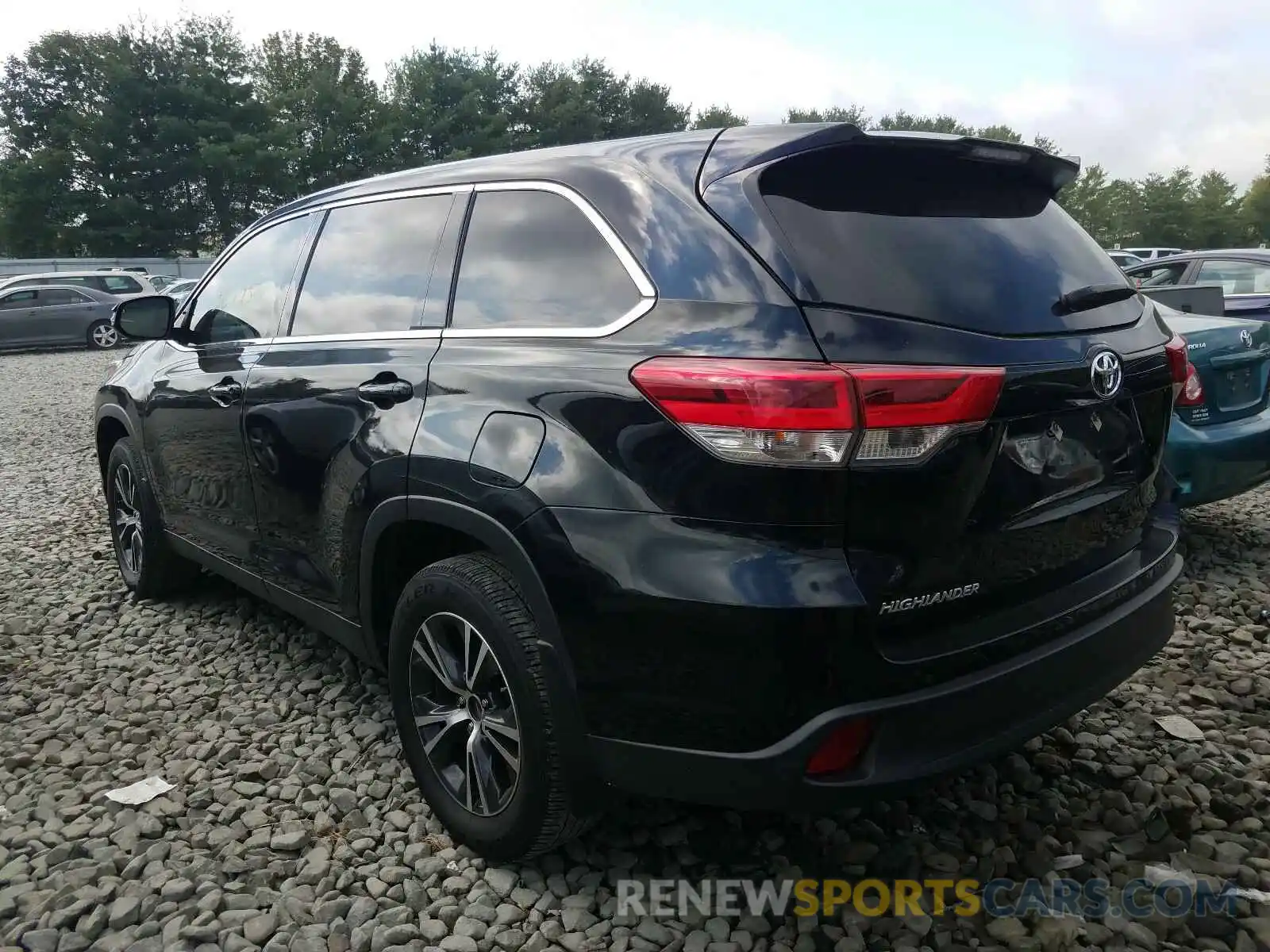 3 Фотография поврежденного автомобиля 5TDZARFH5KS047059 TOYOTA HIGHLANDER 2019