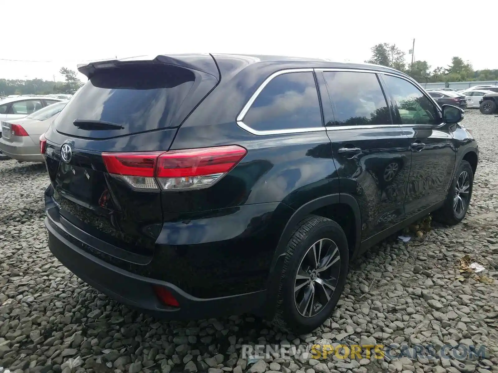 4 Фотография поврежденного автомобиля 5TDZARFH5KS047059 TOYOTA HIGHLANDER 2019