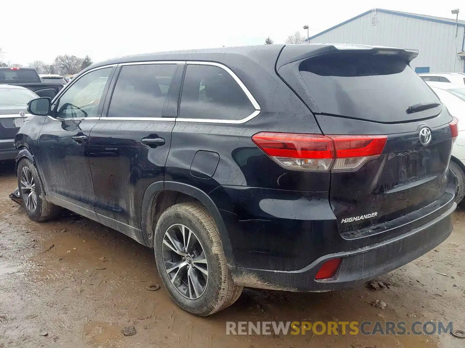 3 Фотография поврежденного автомобиля 5TDZARFH5KS051600 TOYOTA HIGHLANDER 2019