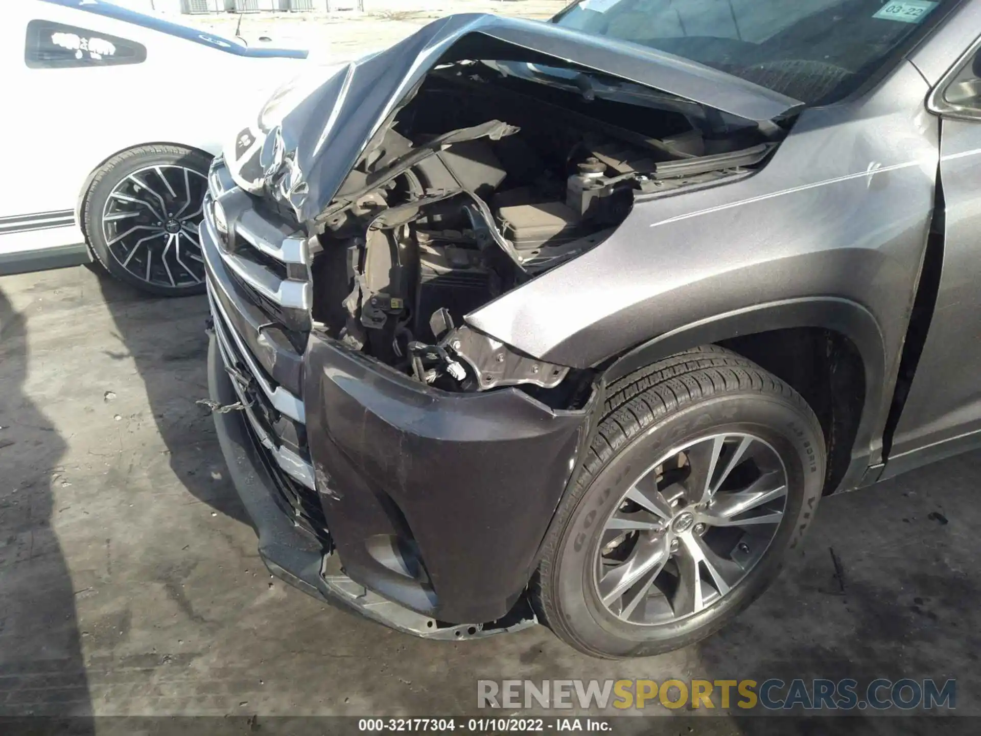 6 Фотография поврежденного автомобиля 5TDZARFH5KS053508 TOYOTA HIGHLANDER 2019