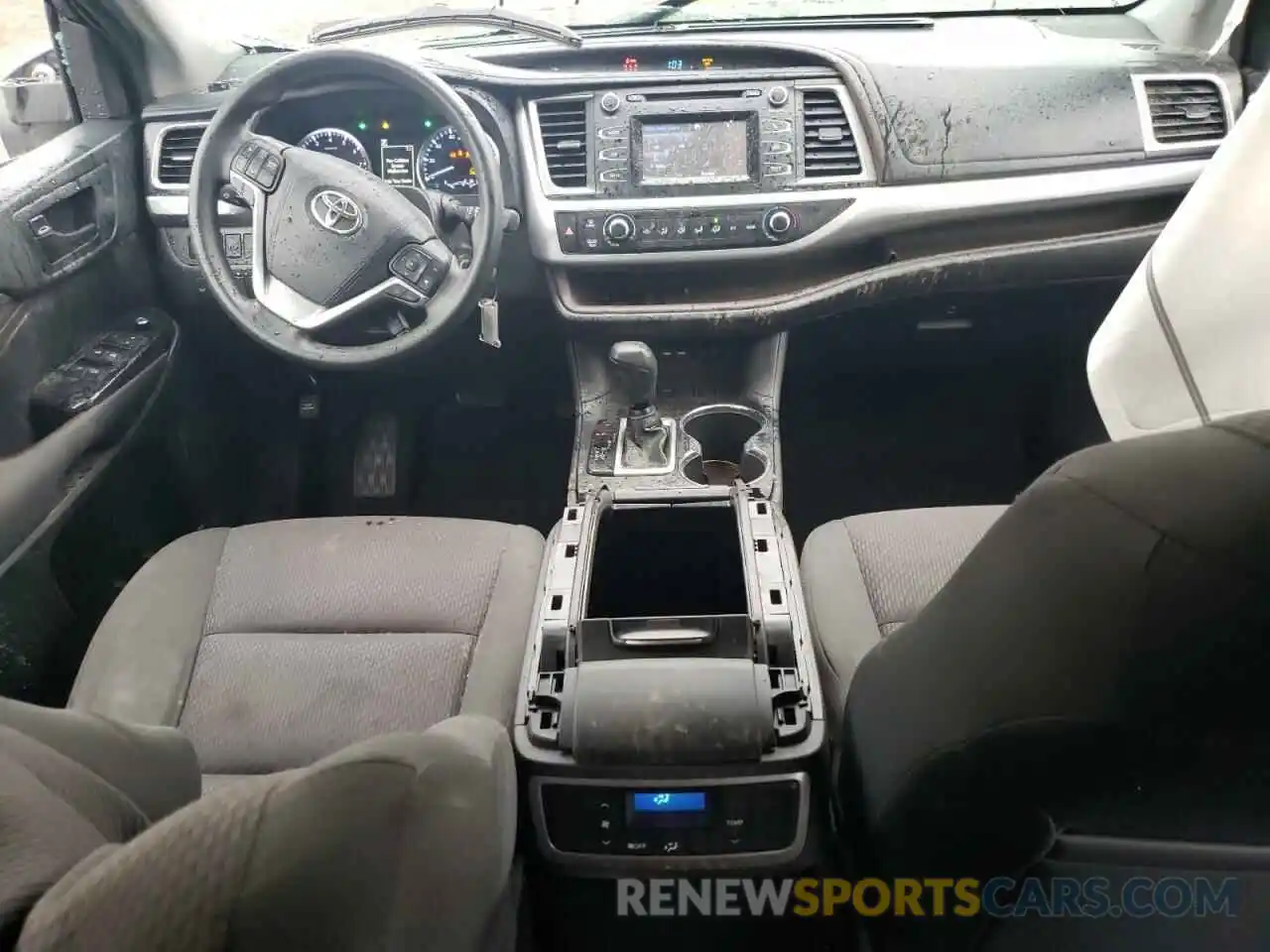 8 Фотография поврежденного автомобиля 5TDZARFH6KS044977 TOYOTA HIGHLANDER 2019