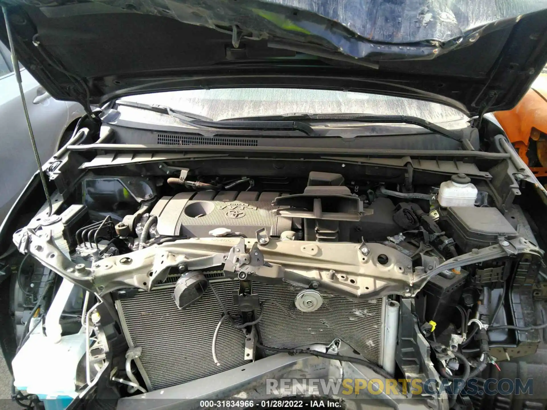 10 Photograph of a damaged car 5TDZARFH6KS052352 TOYOTA HIGHLANDER 2019