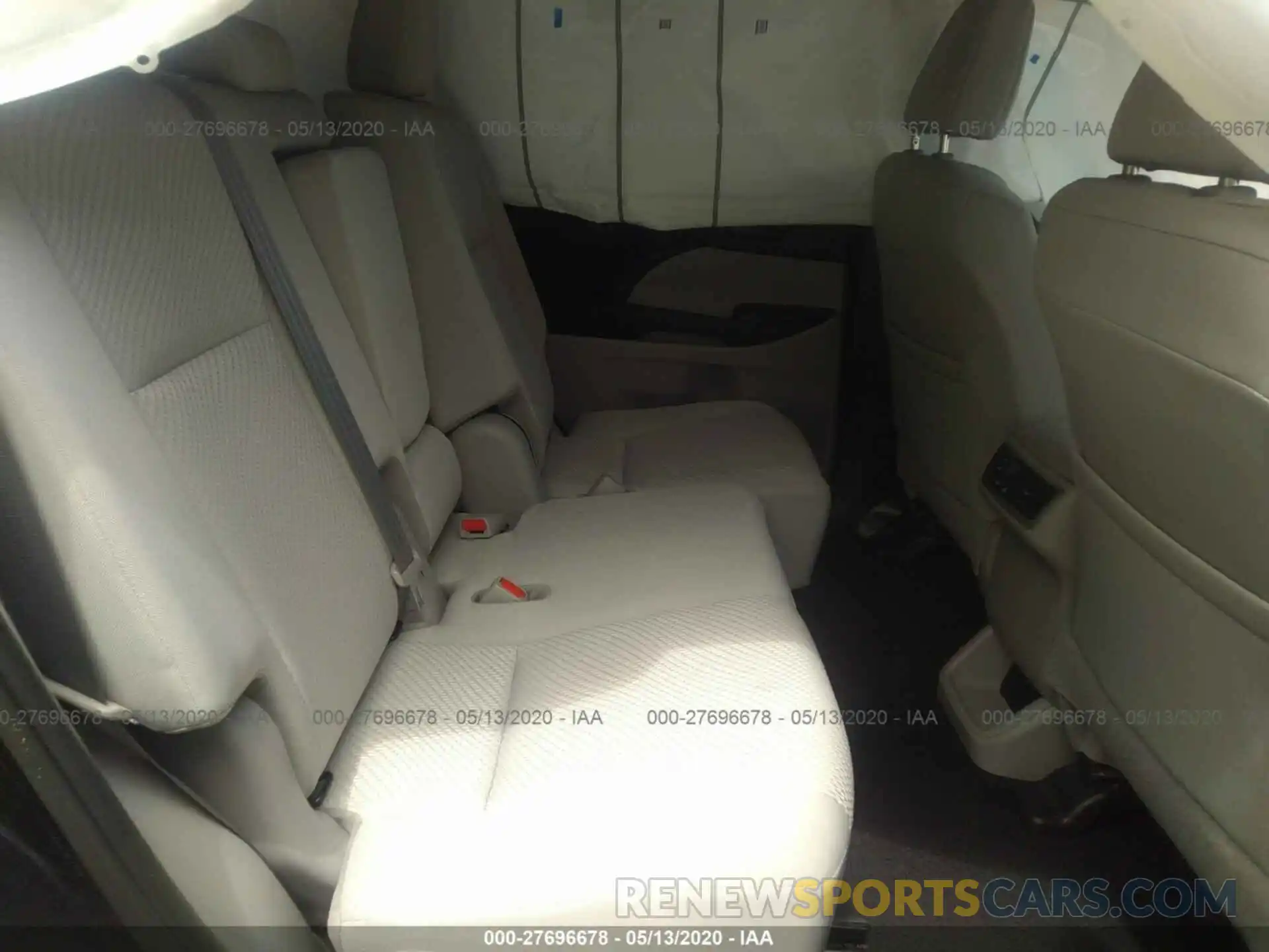 8 Фотография поврежденного автомобиля 5TDZARFH7KS047435 TOYOTA HIGHLANDER 2019