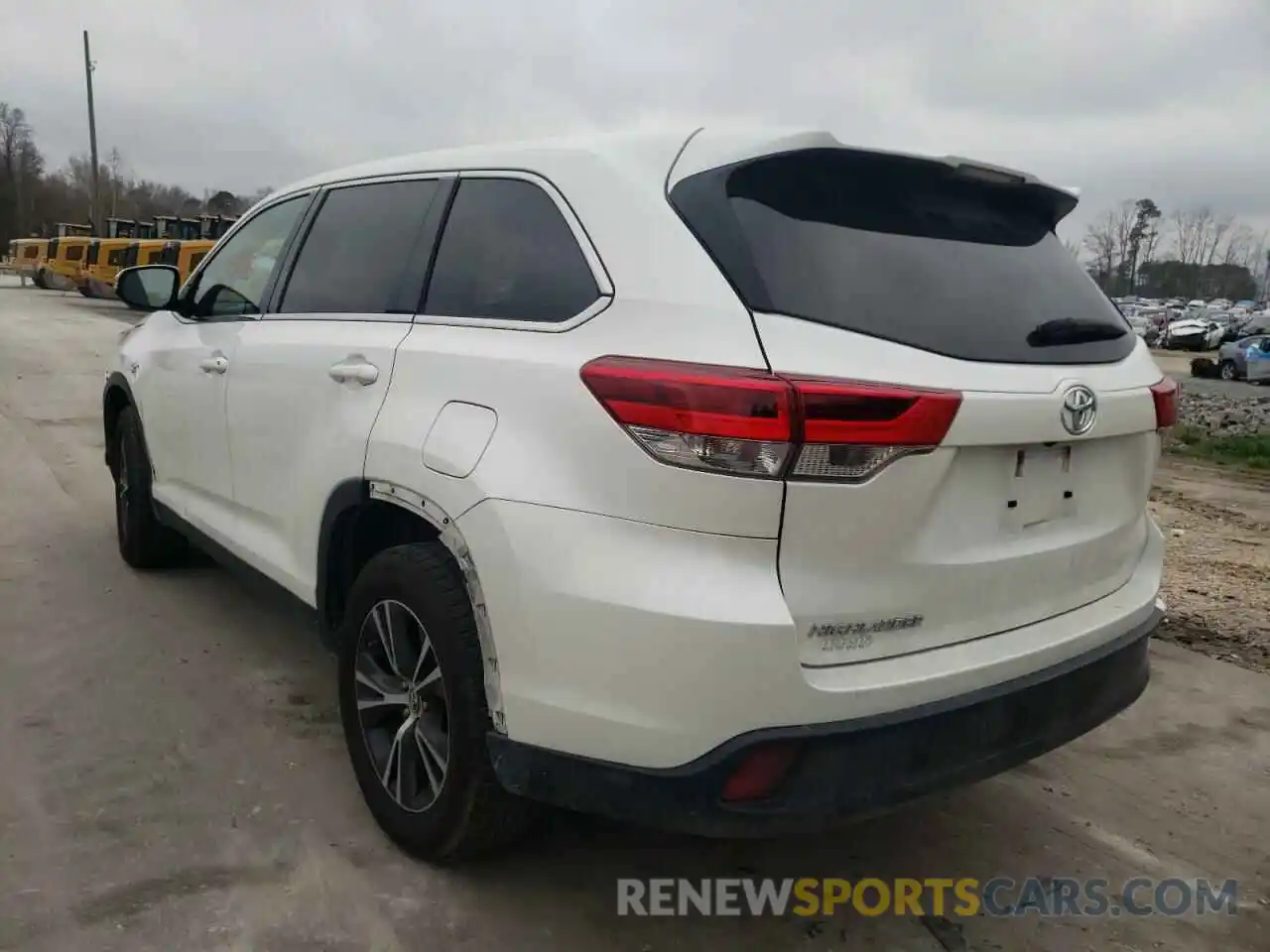 3 Фотография поврежденного автомобиля 5TDZARFH7KS048004 TOYOTA HIGHLANDER 2019