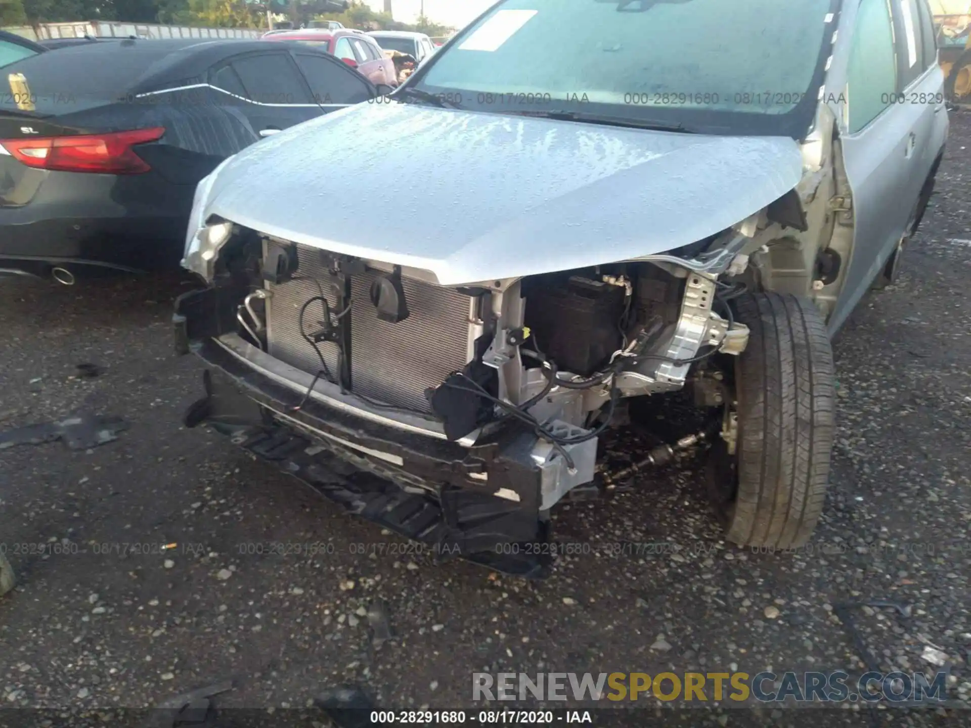 6 Photograph of a damaged car 5TDZARFH7KS049881 TOYOTA HIGHLANDER 2019