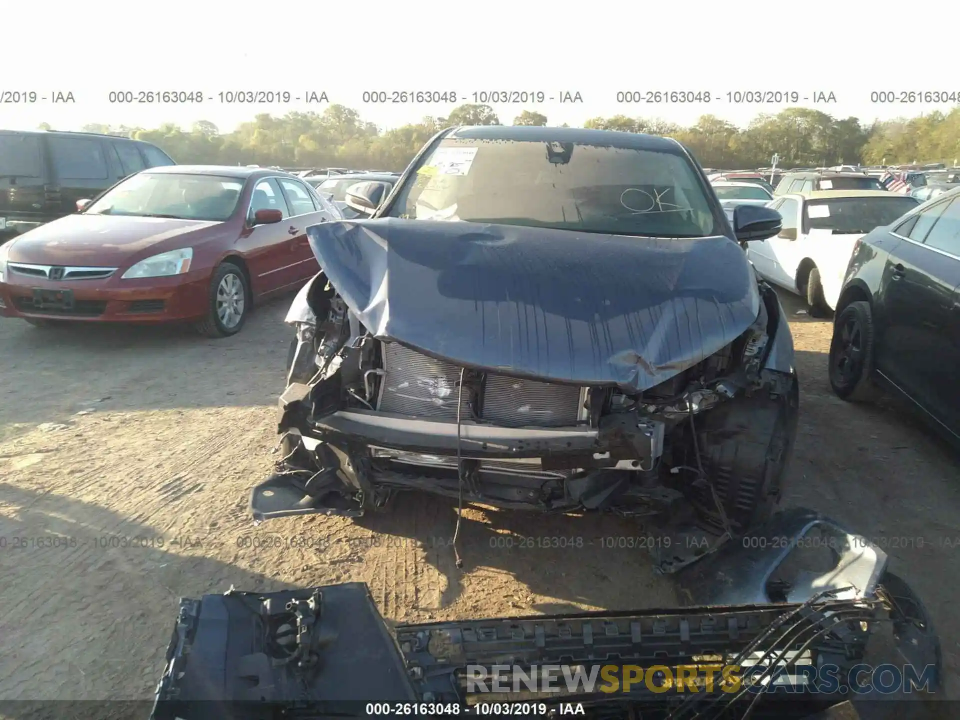 6 Photograph of a damaged car 5TDZARFH7KS054434 TOYOTA HIGHLANDER 2019