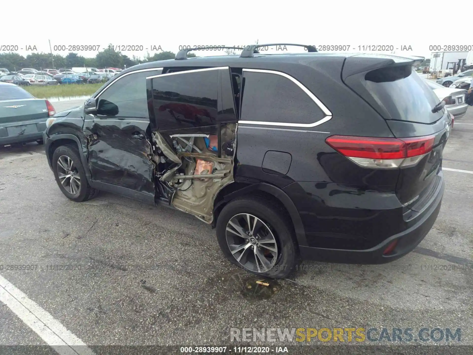 6 Фотография поврежденного автомобиля 5TDZARFH8KS044043 TOYOTA HIGHLANDER 2019