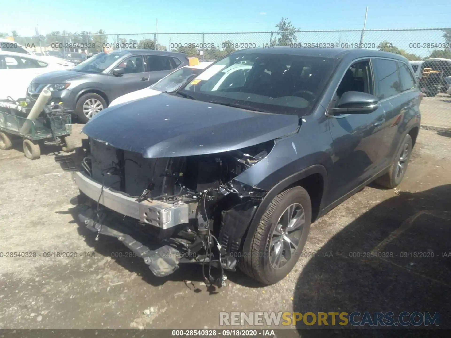 6 Photograph of a damaged car 5TDZARFH8KS059898 TOYOTA HIGHLANDER 2019