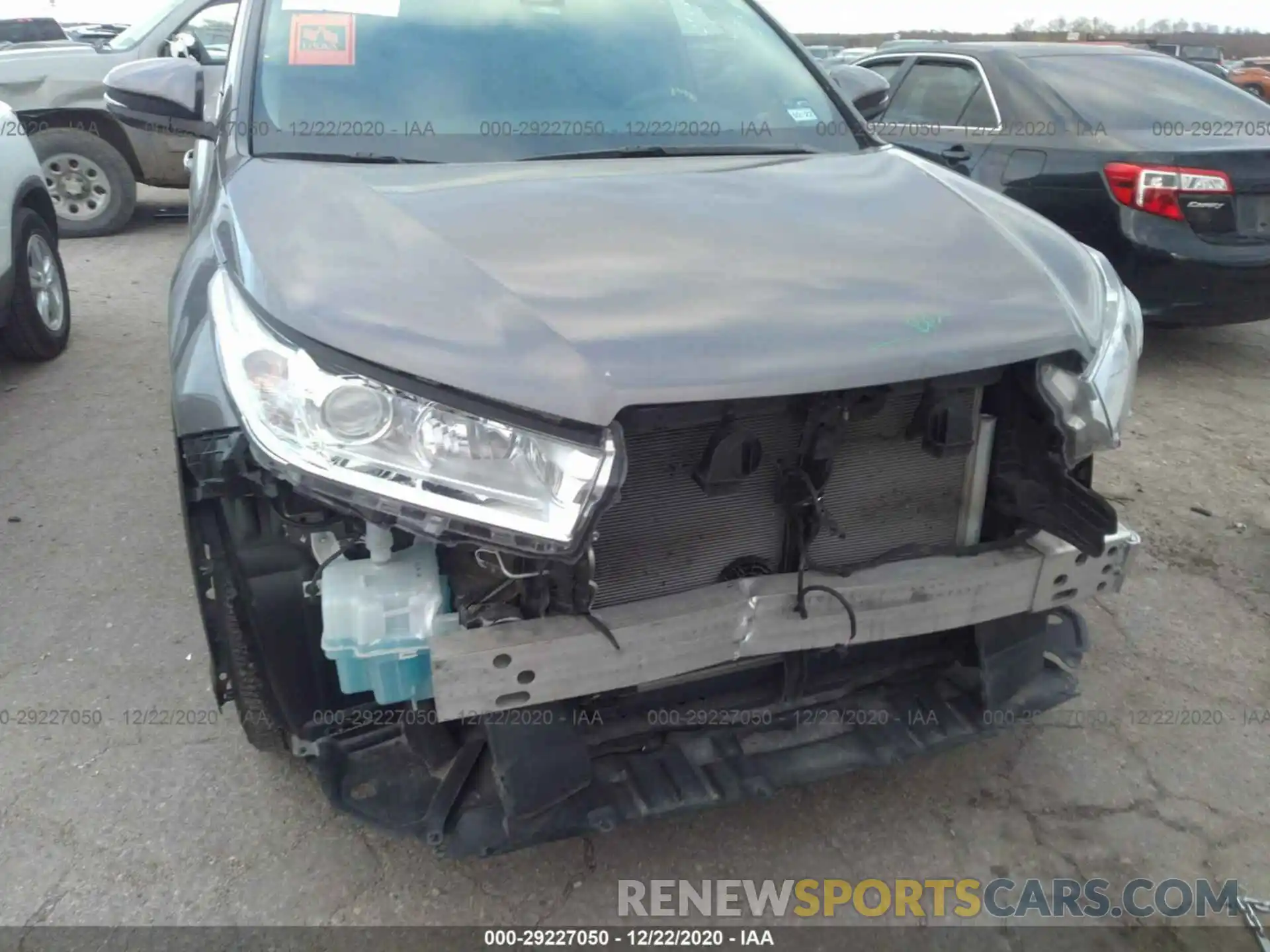 6 Фотография поврежденного автомобиля 5TDZARFH9KS055472 TOYOTA HIGHLANDER 2019