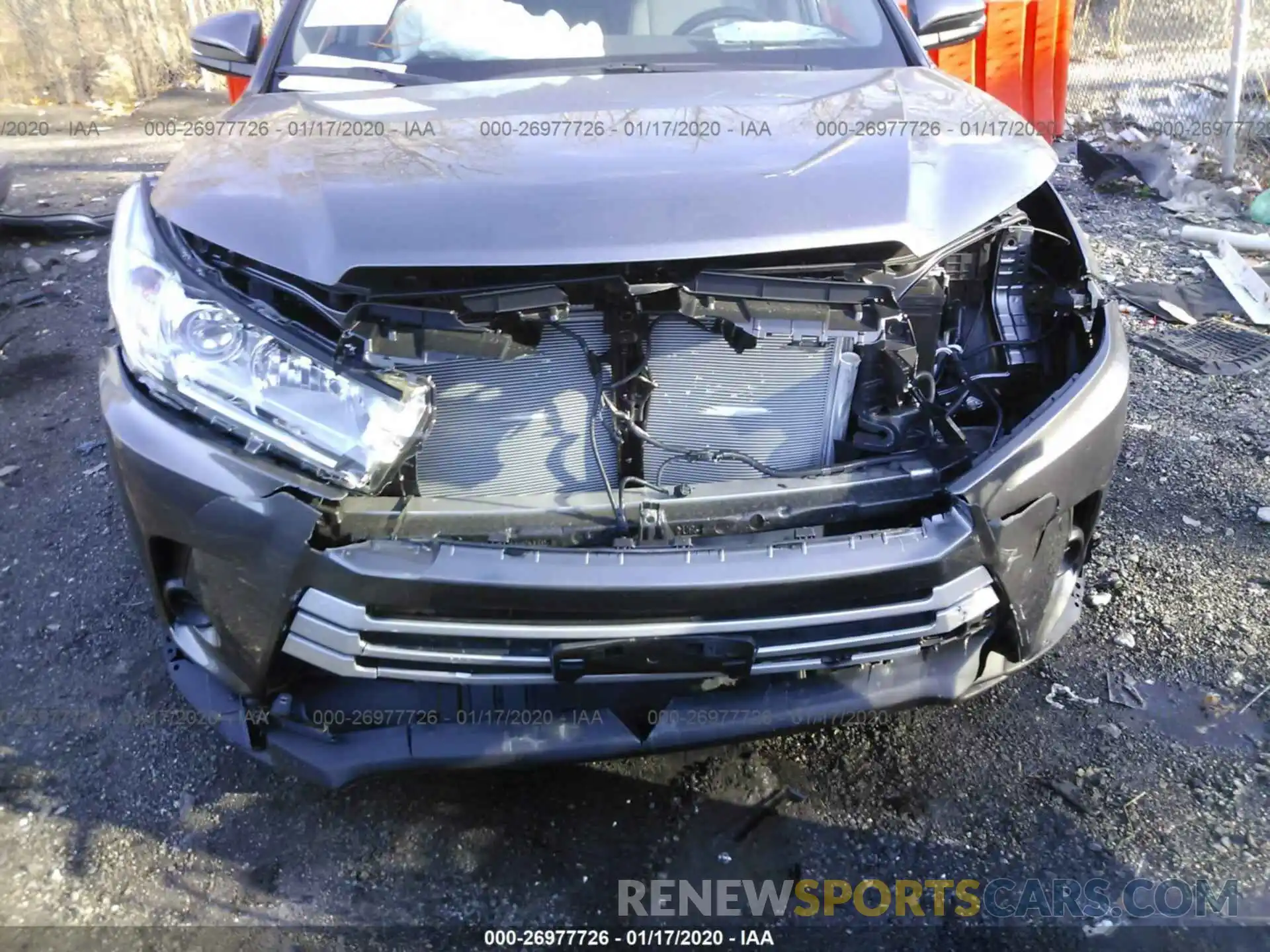 6 Photograph of a damaged car 5TDZARFH9KS059652 TOYOTA HIGHLANDER 2019