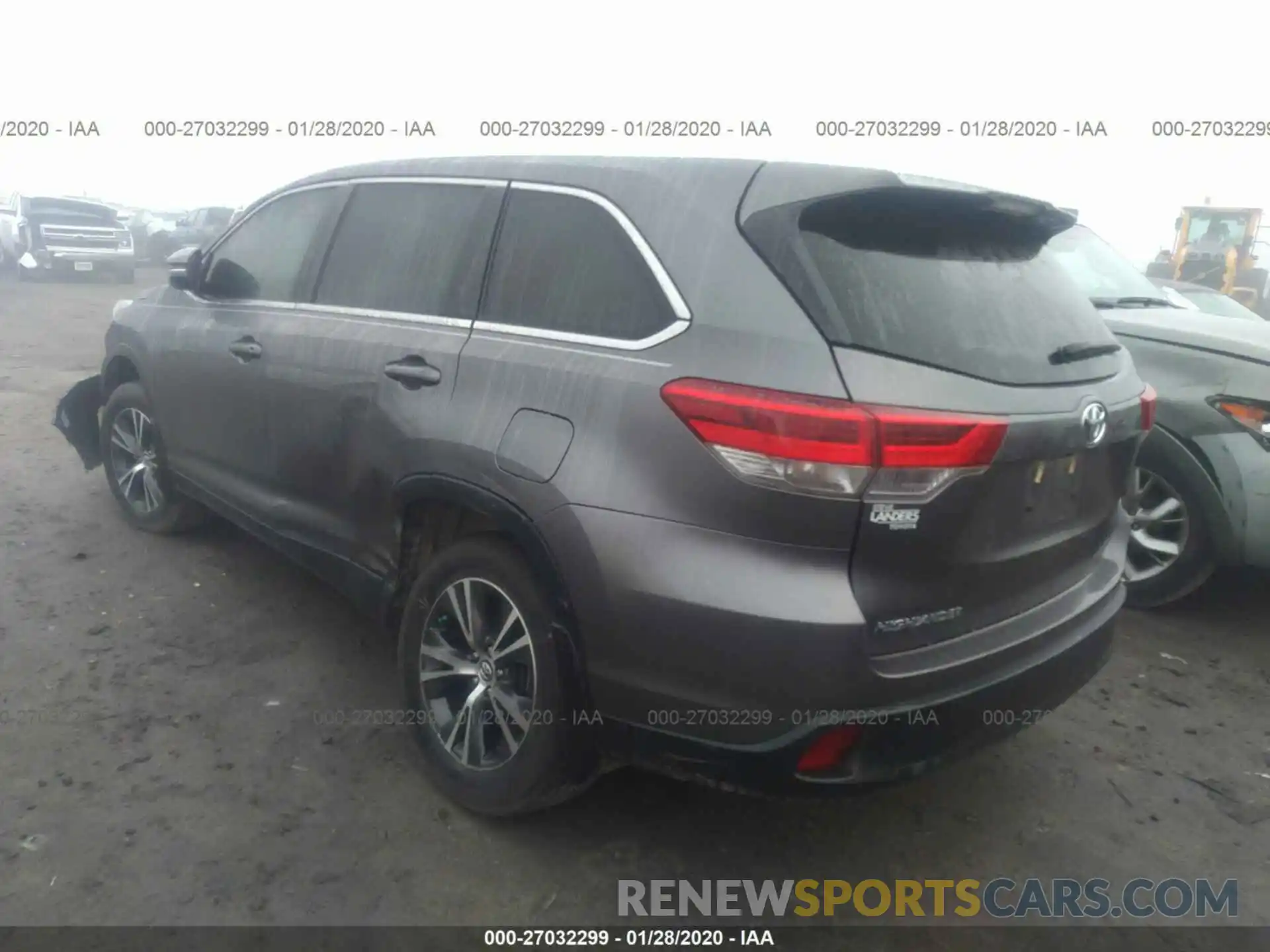 3 Фотография поврежденного автомобиля 5TDZARFHXKS043590 TOYOTA HIGHLANDER 2019