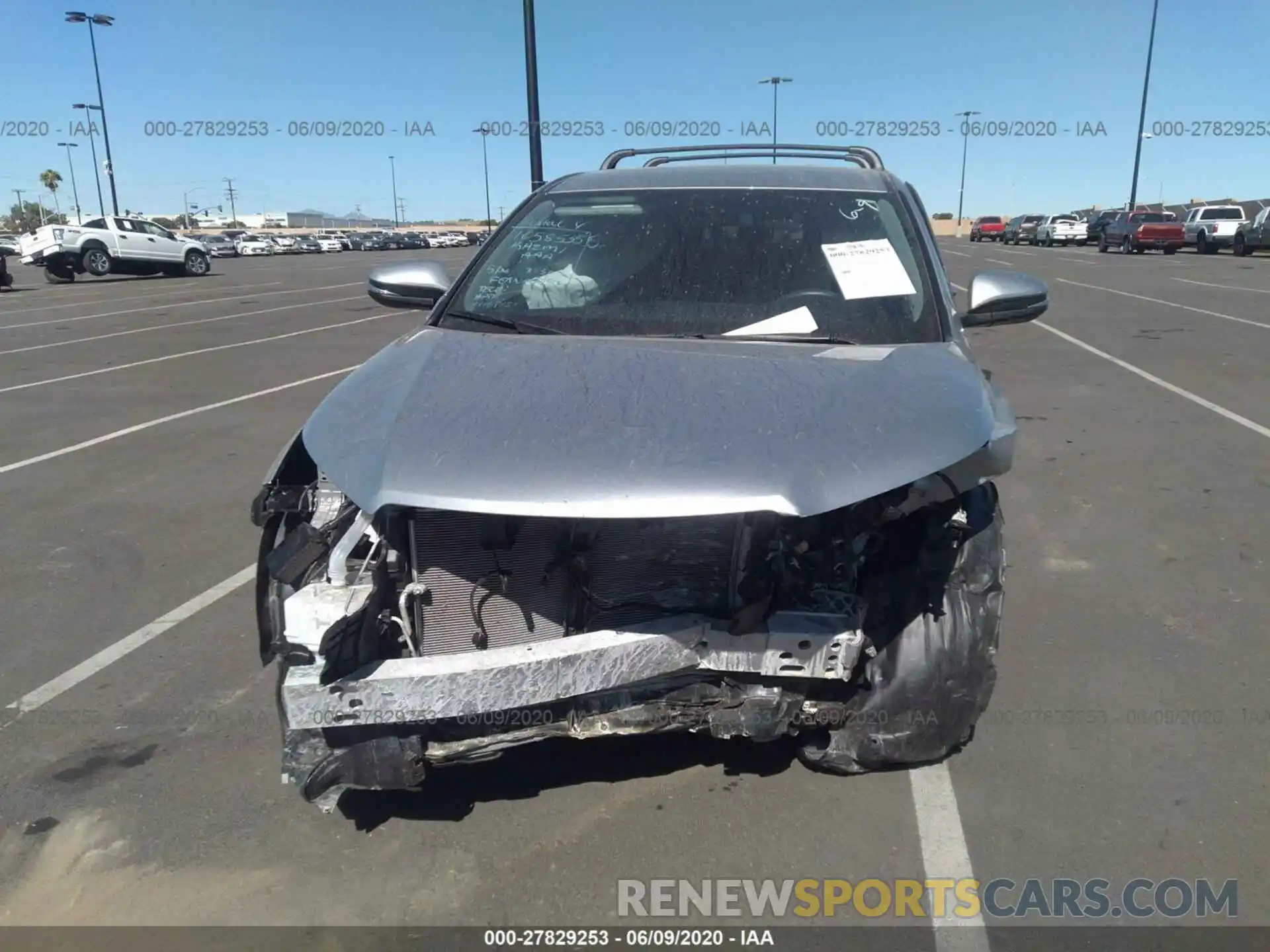 6 Photograph of a damaged car 5TDZARFHXKS052287 TOYOTA HIGHLANDER 2019