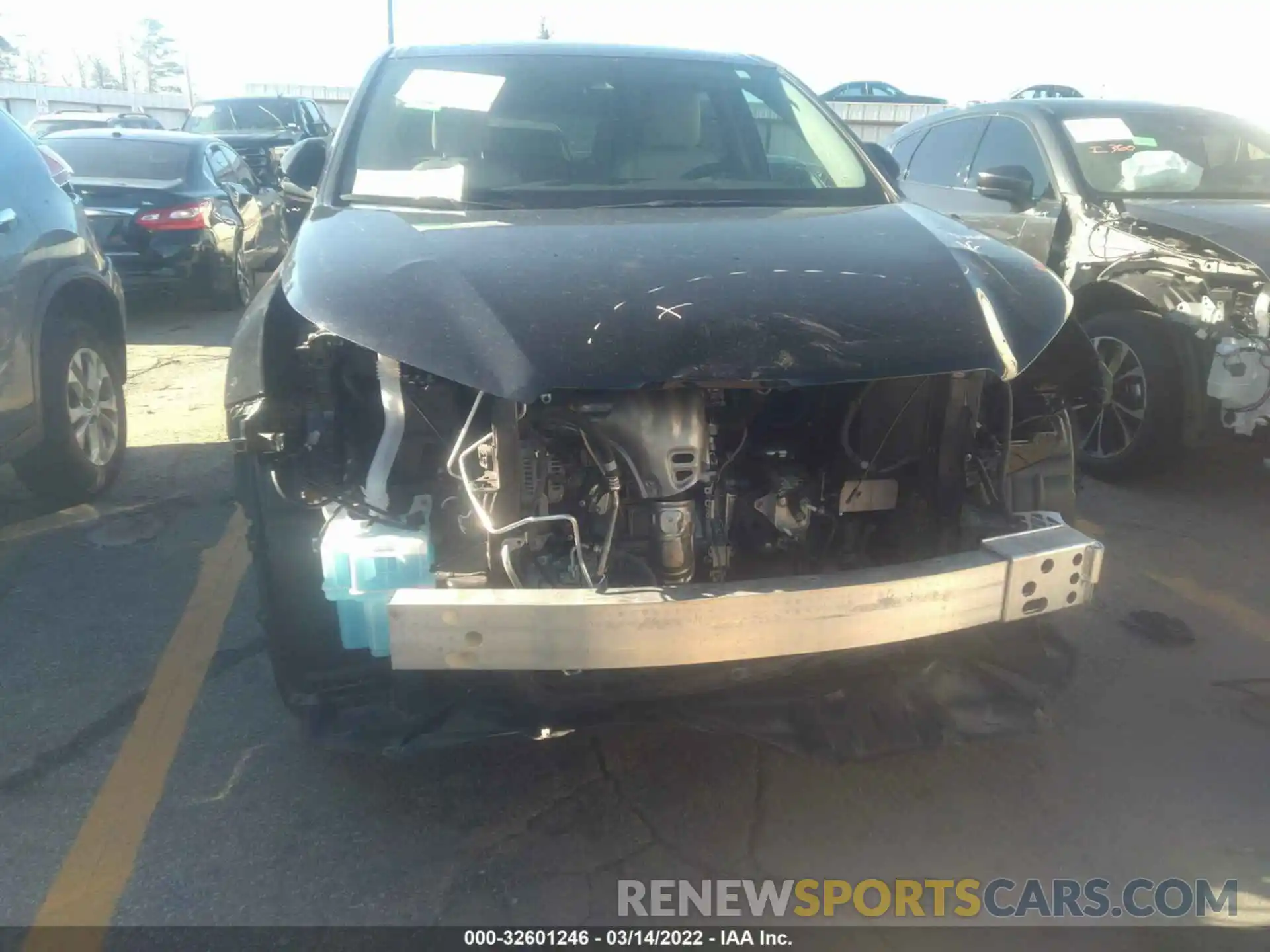 6 Photograph of a damaged car 5TDZARFHXKS059403 TOYOTA HIGHLANDER 2019