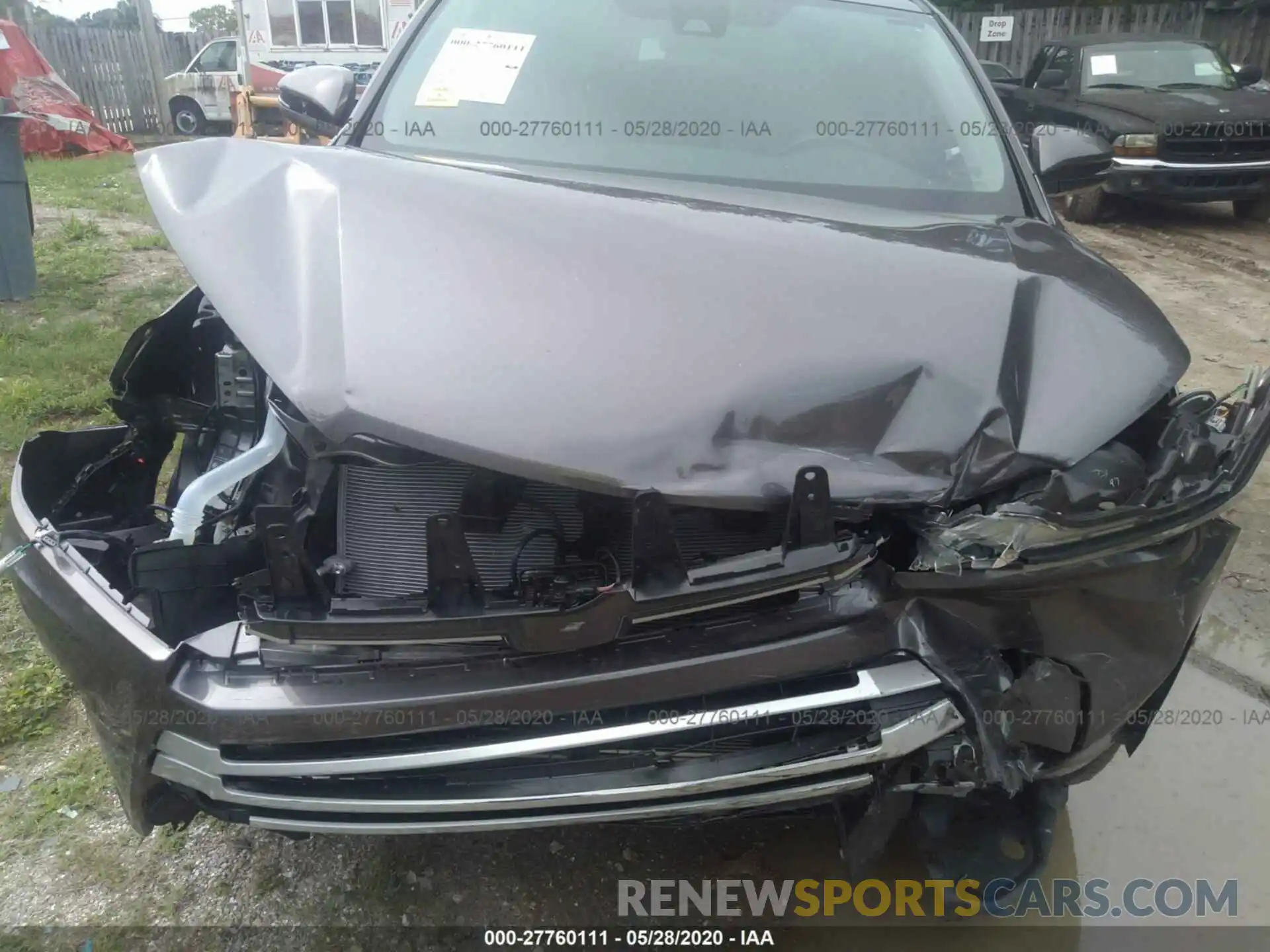 6 Photograph of a damaged car 5TDZARFHXKS060972 TOYOTA HIGHLANDER 2019