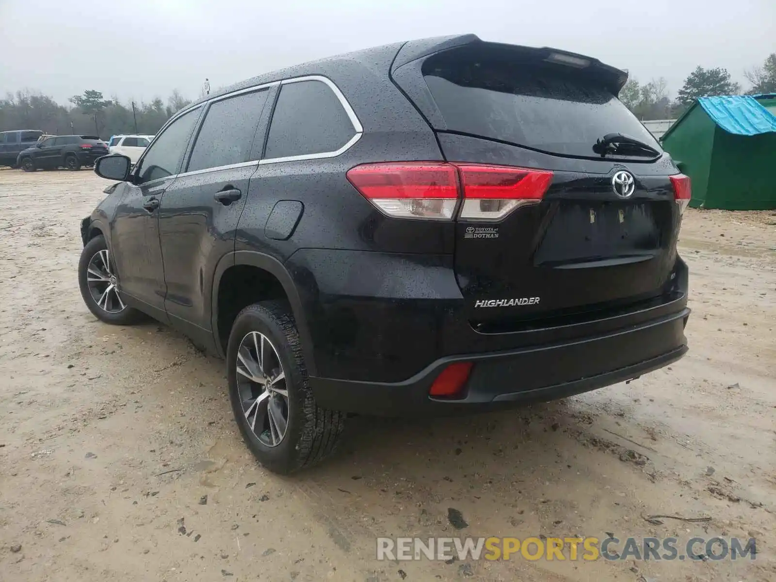 3 Фотография поврежденного автомобиля 5TDZZRFH0KS332163 TOYOTA HIGHLANDER 2019