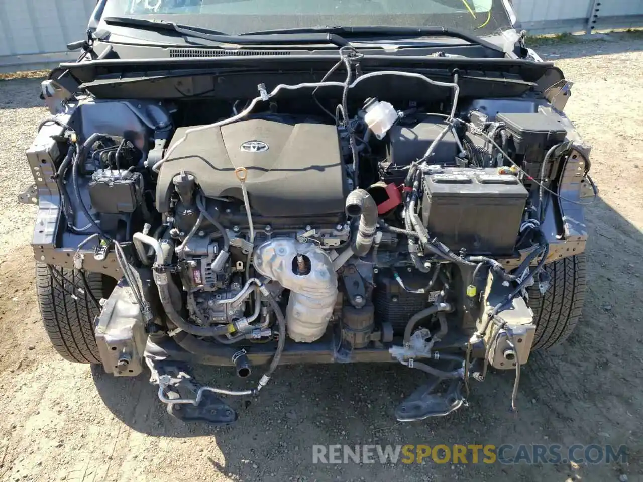 7 Photograph of a damaged car 5TDZZRFH3KS321366 TOYOTA HIGHLANDER 2019